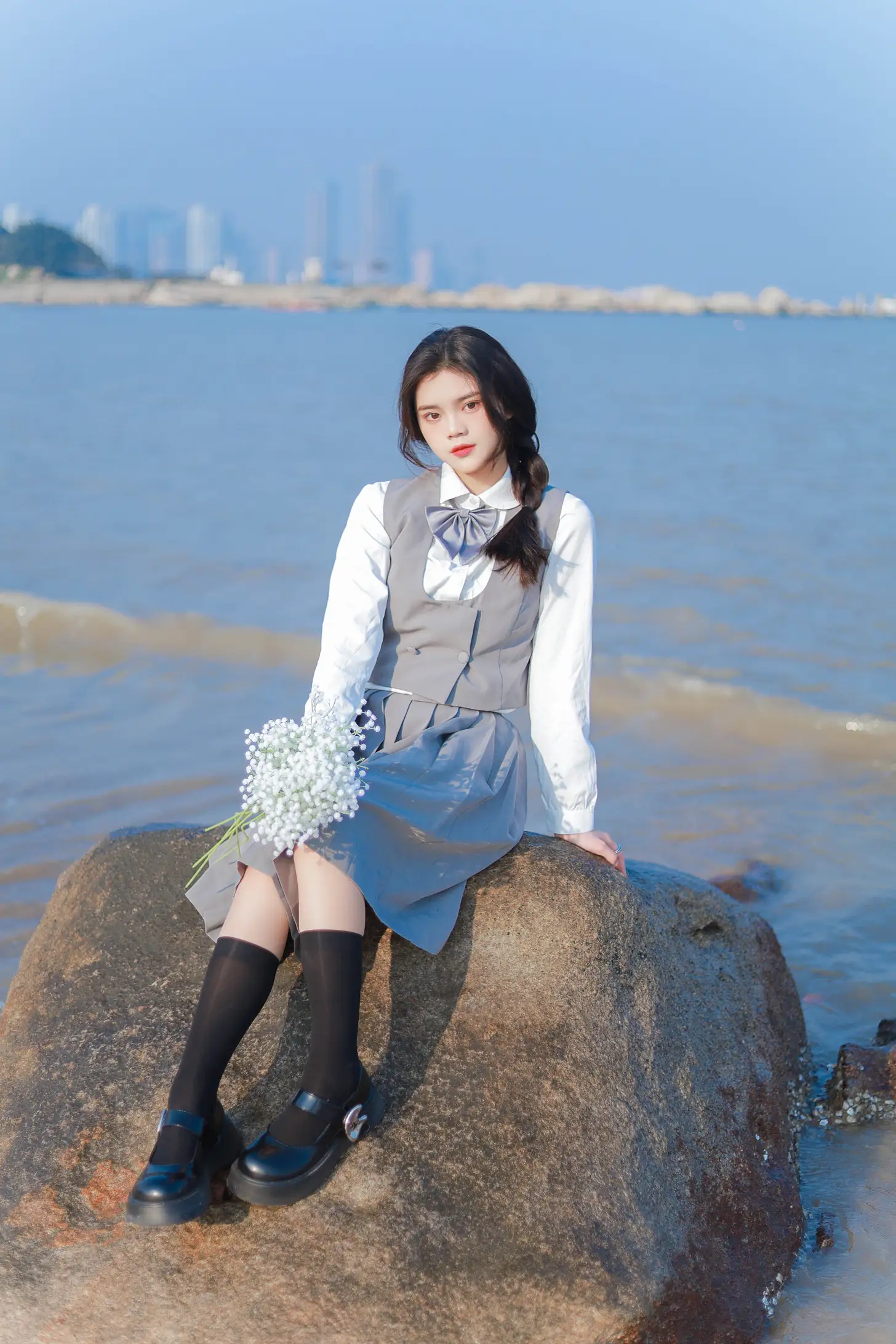 [艺图语] 2022.09.16 Vol.1963 – 海街jk 丁杭#[22P]-1
