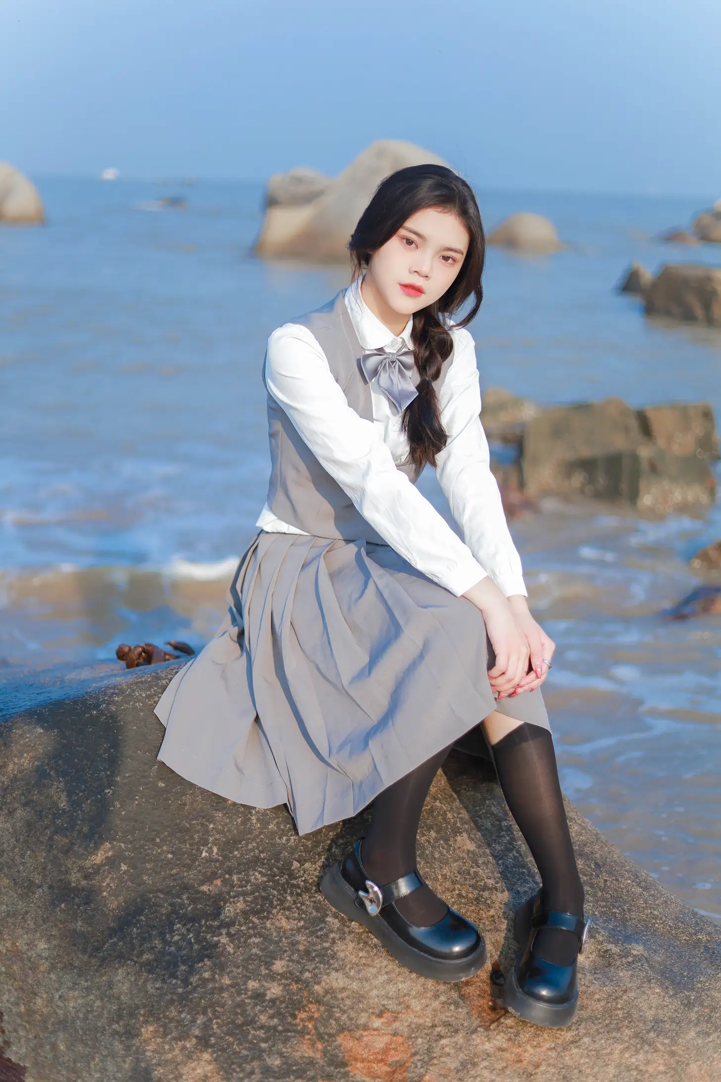 [艺图语] 2022.09.16 Vol.1963 – 海街jk 丁杭#[22P]-3