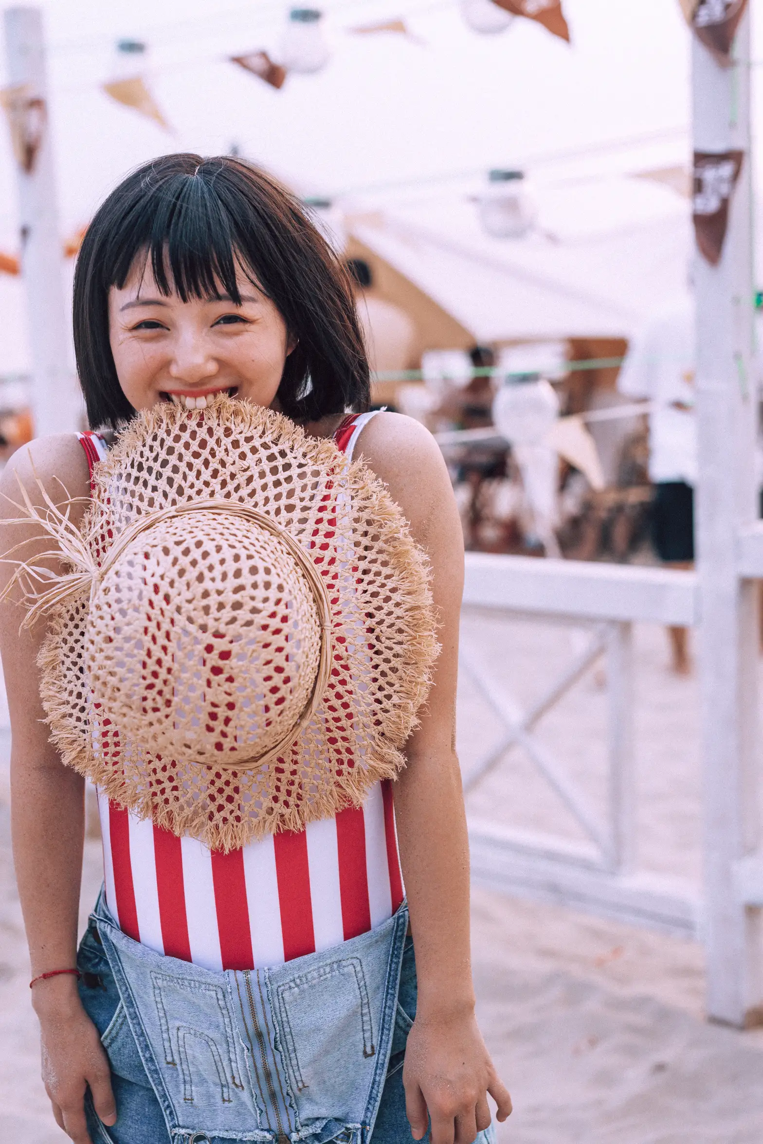 [艺图语] 2021.11.24 Vol.467 – 红色沙滩少女 黎美汐#[42P]-5