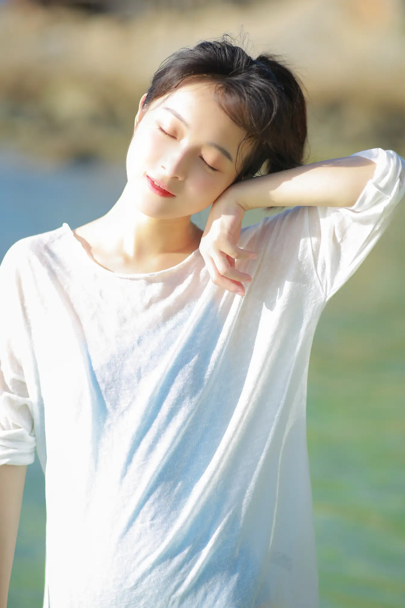 [艺图语] 2022.06.09 Vol.1125 – 海是可以触碰的蓝天 甜酒八号#[25P]-2