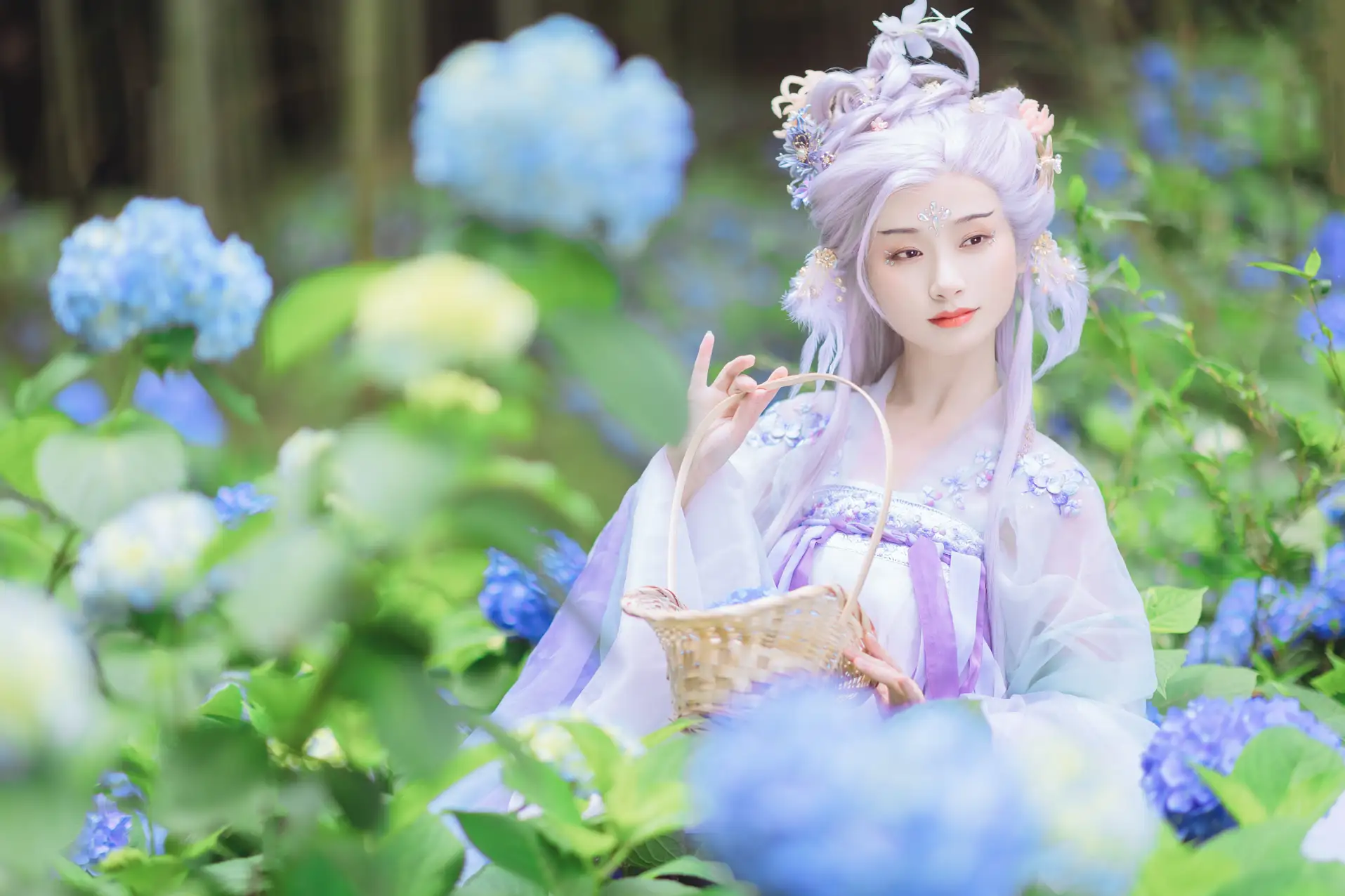 [艺图语] 2022.07.06 Vol.1394 – 花神 眸小妖#[49P]-1