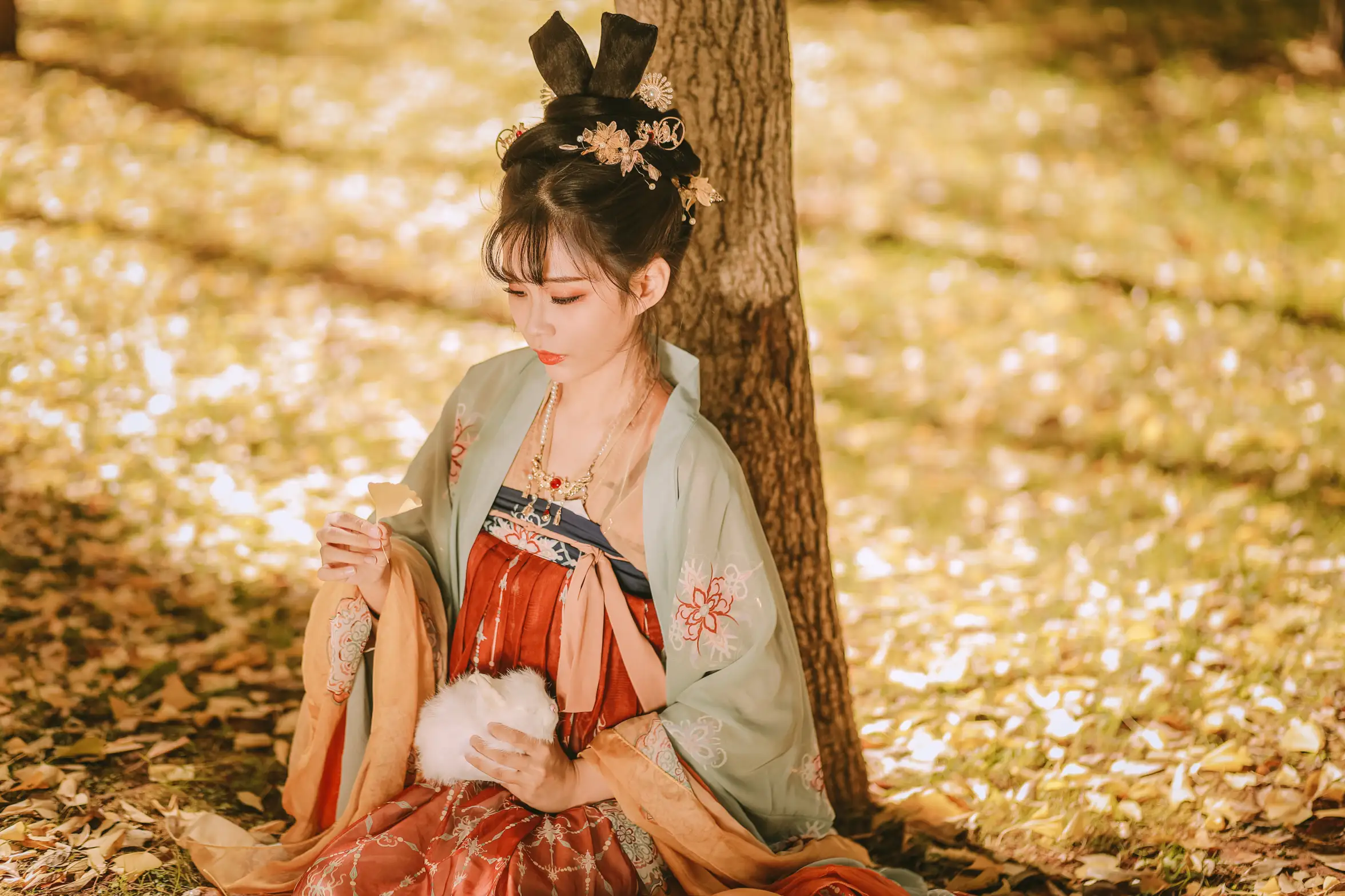 [艺图语] 2022.01.24 Vol.699 – 秋风辞 大橘猫#[32P]-8