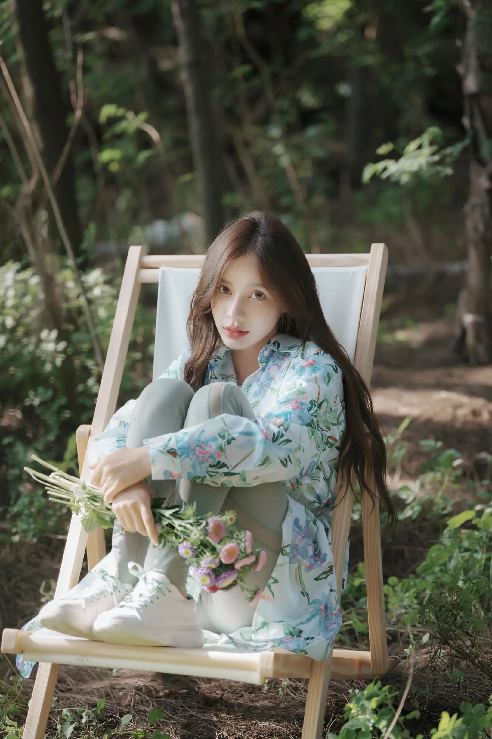 [艺图语] 2022.08.11 Vol.1678 – 氧气女孩的盛夏密林 姝雯同学#[53P]-3