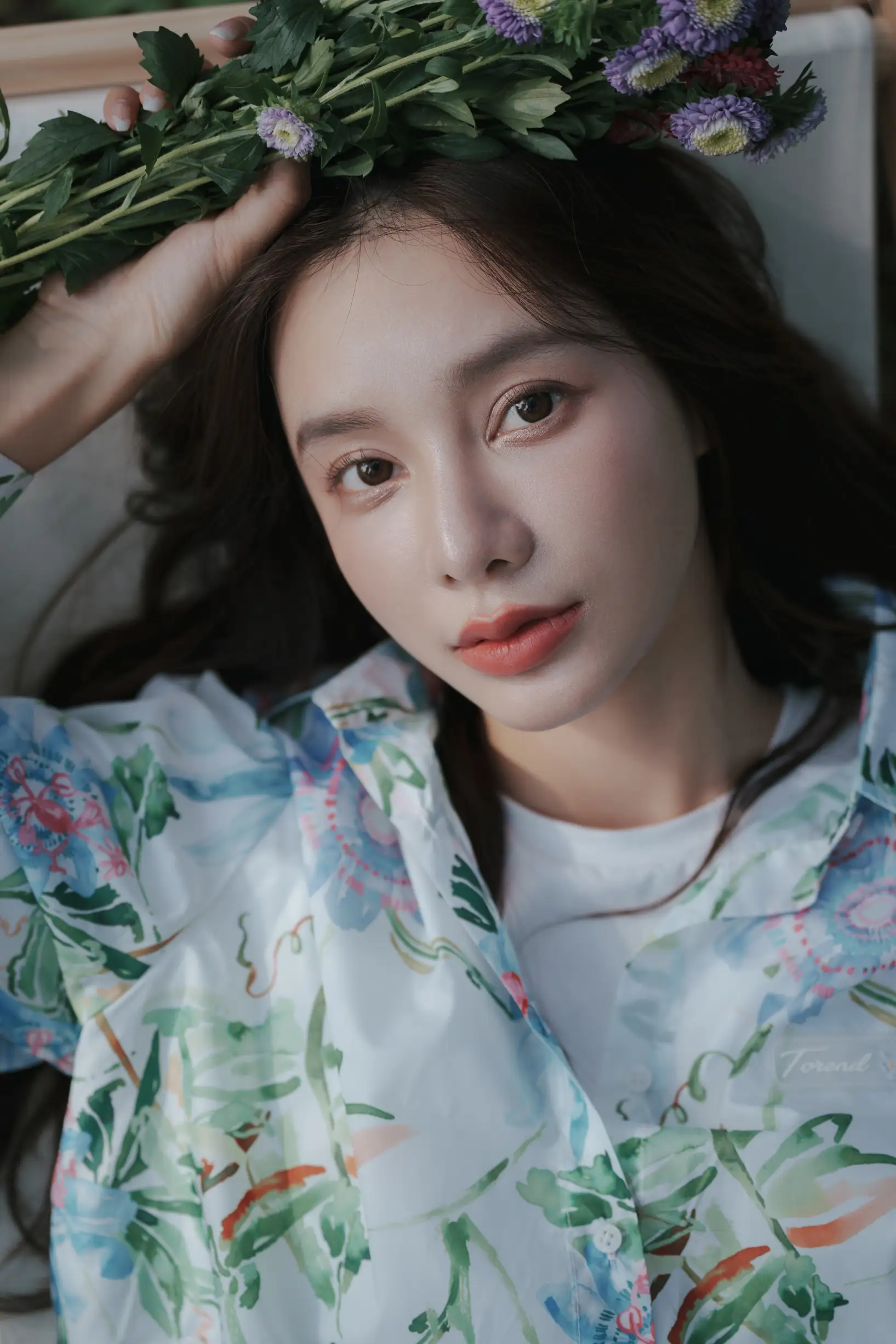 [艺图语] 2022.08.11 Vol.1678 – 氧气女孩的盛夏密林 姝雯同学#[53P]-8