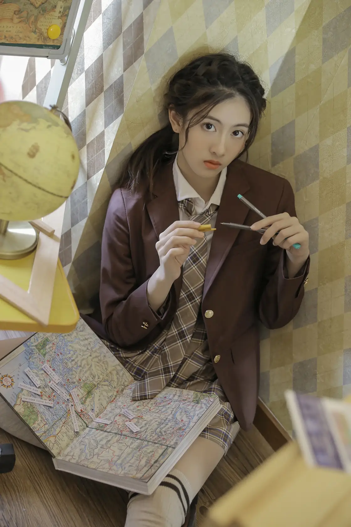 [艺图语] 2022.07.13 Vol.1468 – 下节课自习 潘珺雅#[20P]-2