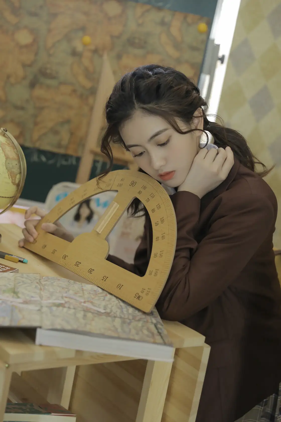 [艺图语] 2022.07.13 Vol.1468 – 下节课自习 潘珺雅#[20P]-3