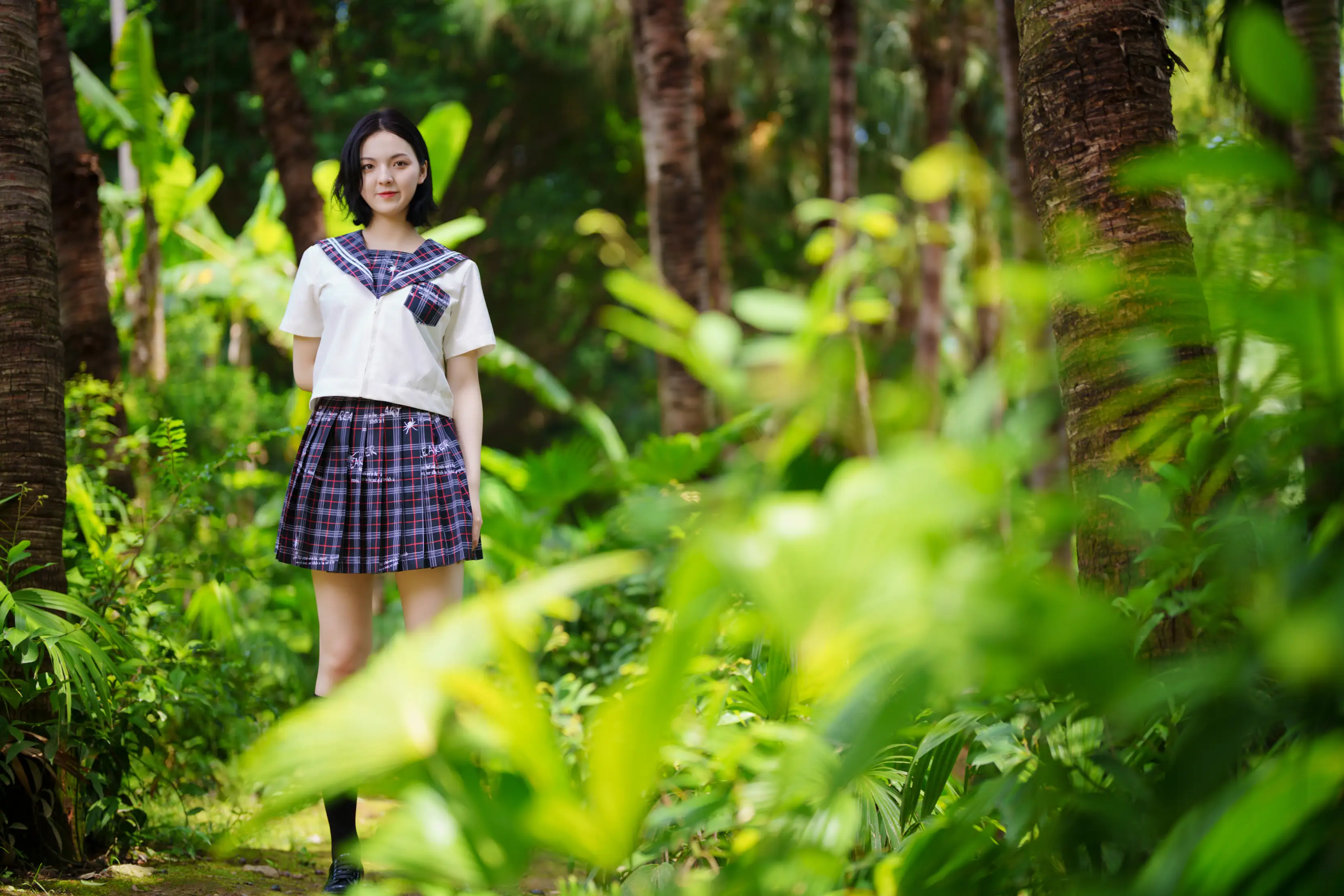 [艺图语] 2021.11.12 Vol.441 – 花田里的JK少女 dudu#[51P]-4