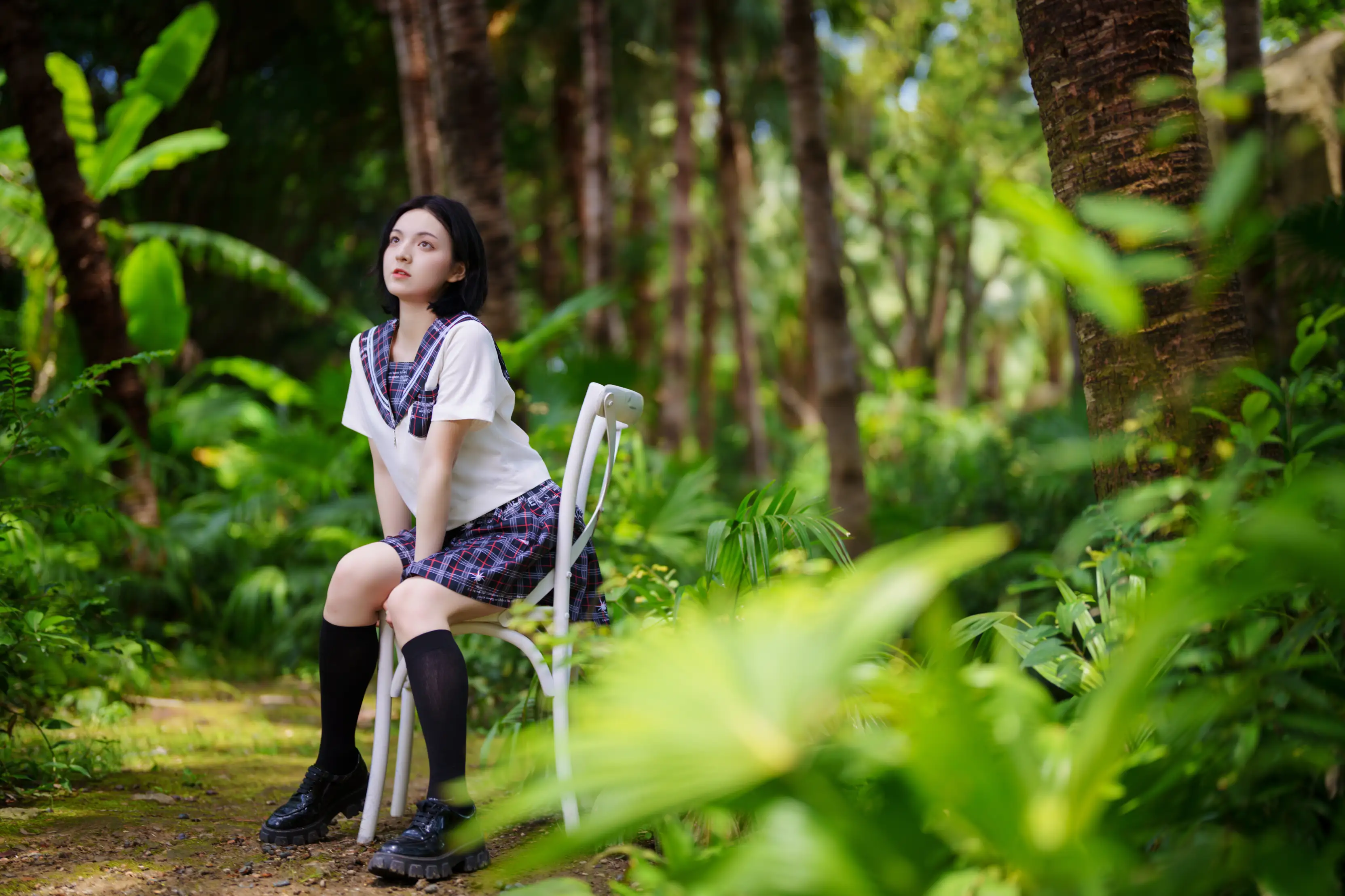 [艺图语] 2021.11.12 Vol.441 – 花田里的JK少女 dudu#[51P]-7