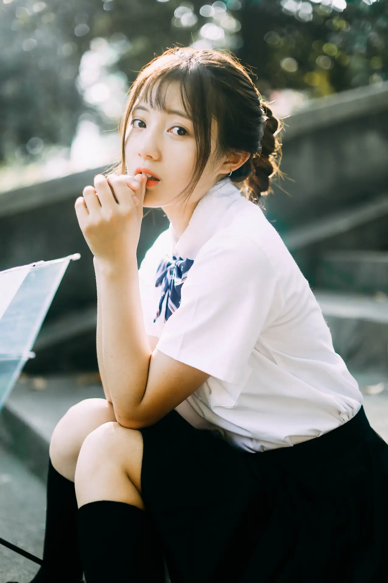 [艺图语] 2021.11.29 Vol.478 – 日系女孩 黎美汐#[22P]-10