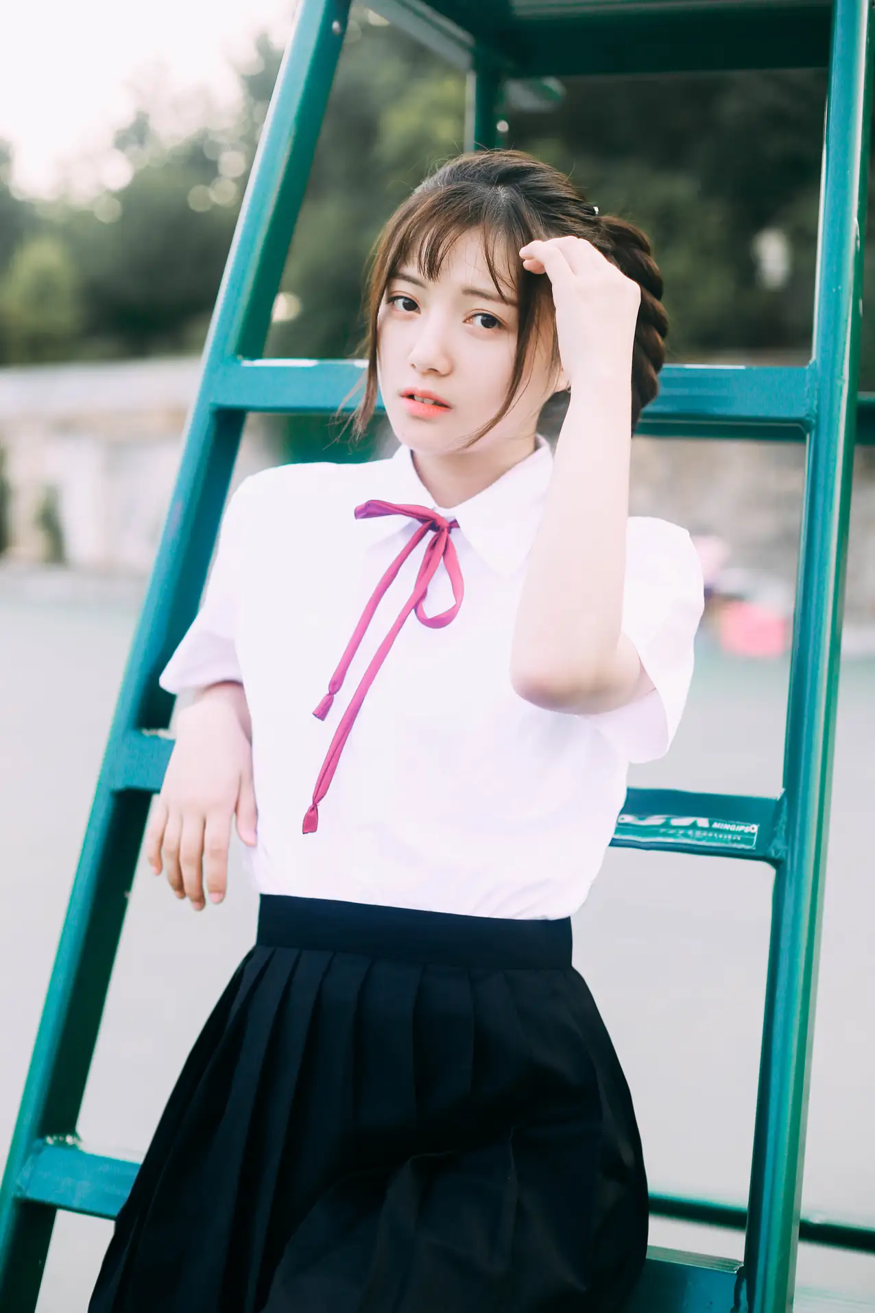 [艺图语] 2021.11.29 Vol.478 – 日系女孩 黎美汐#[22P]-9