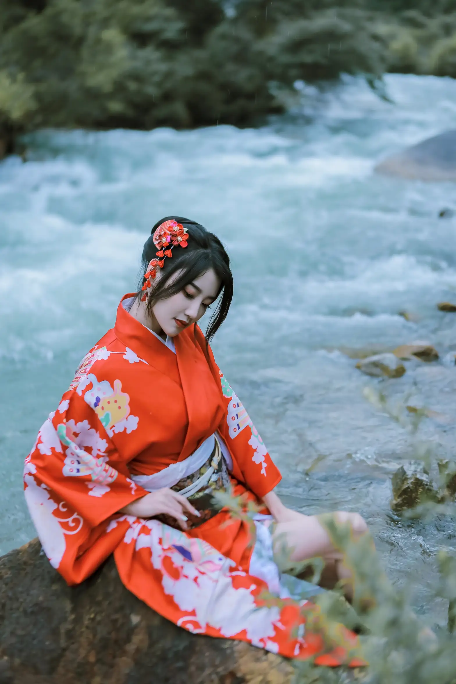 [艺图语] 2022.02.01 Vol.734 – 青山绿水间 婷婷#[23P]-1