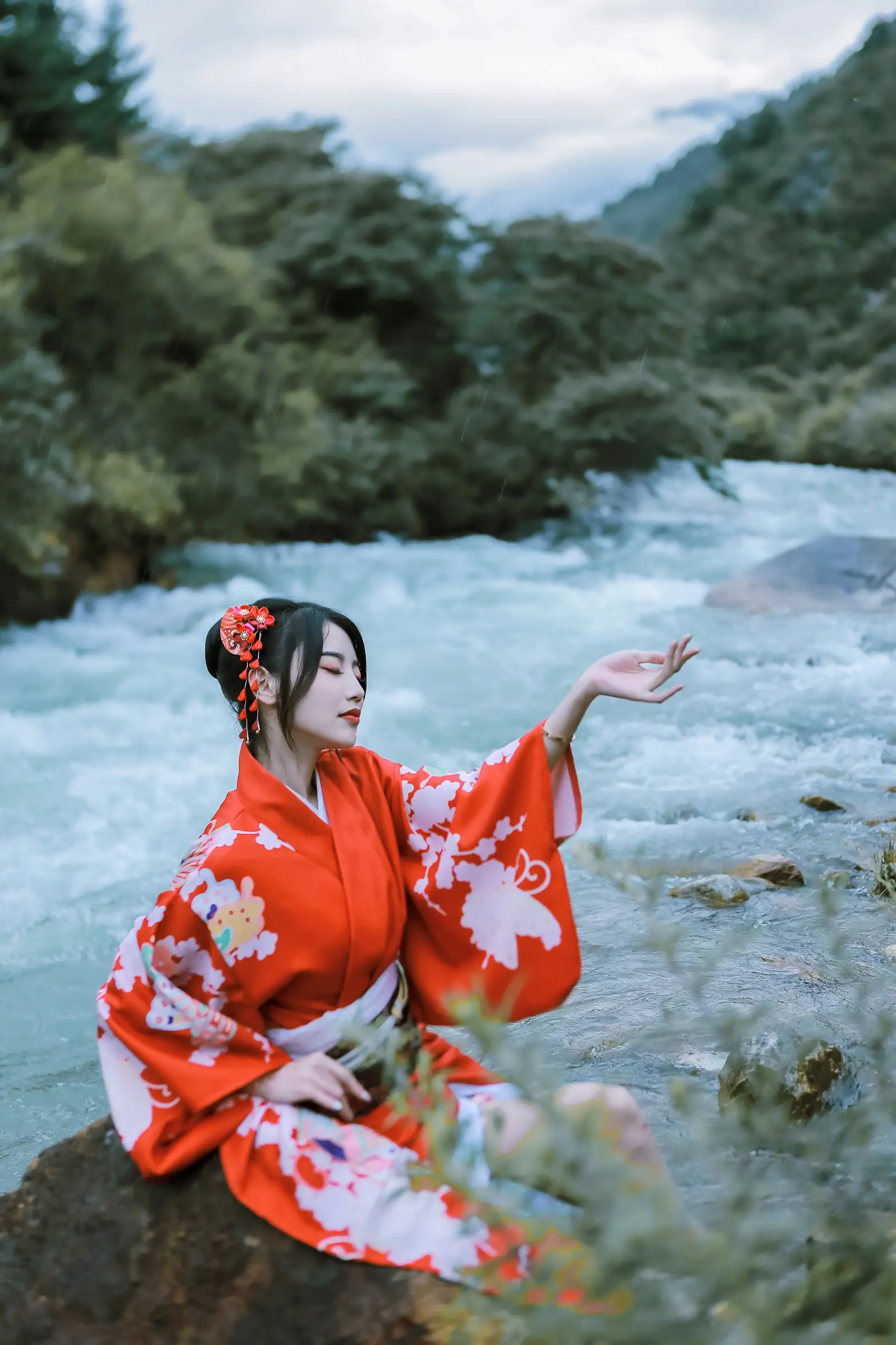 [艺图语] 2022.02.01 Vol.734 – 青山绿水间 婷婷#[23P]-2