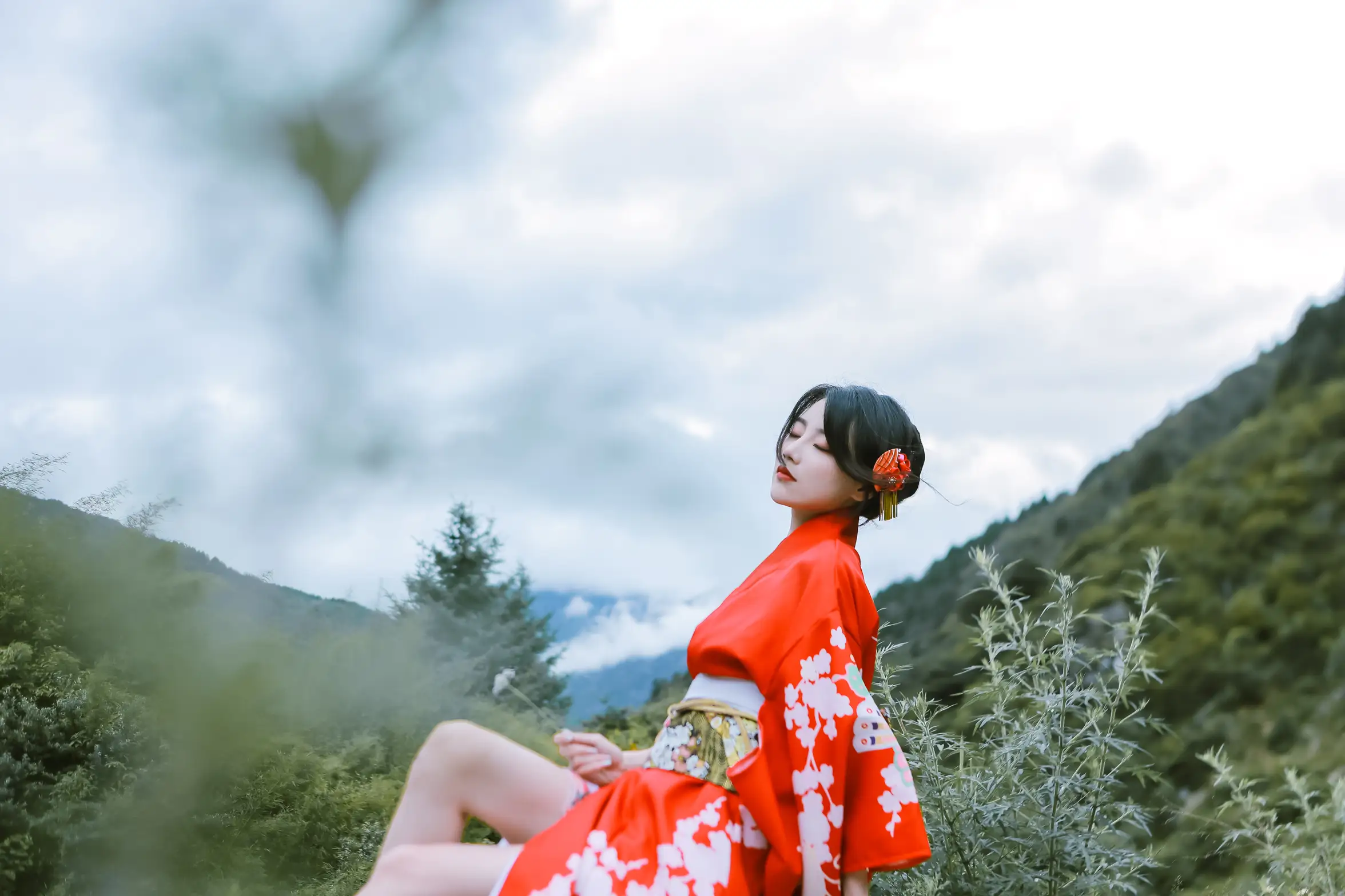 [艺图语] 2022.02.01 Vol.734 – 青山绿水间 婷婷#[23P]-7