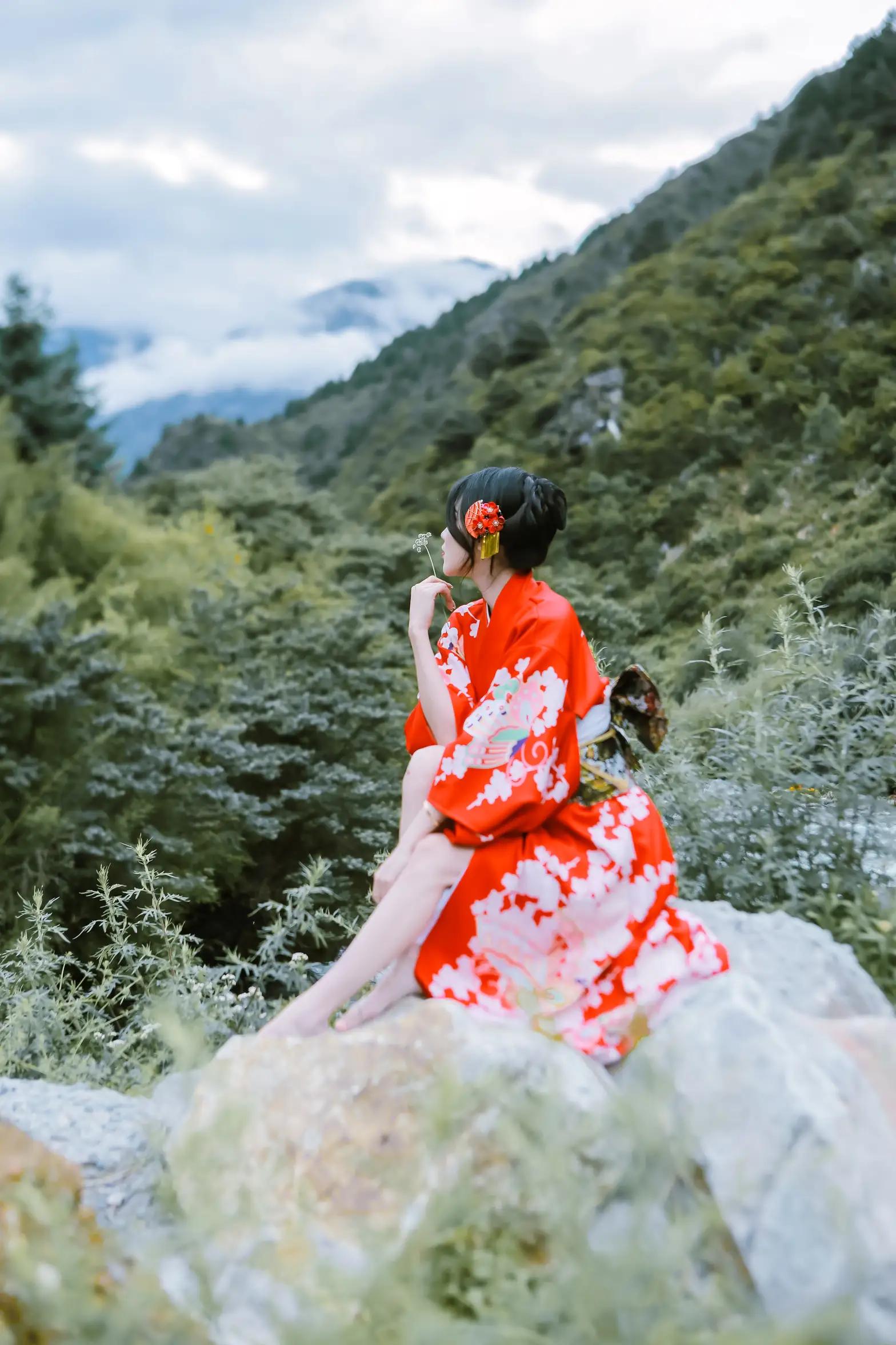 [艺图语] 2022.02.01 Vol.734 – 青山绿水间 婷婷#[23P]-8