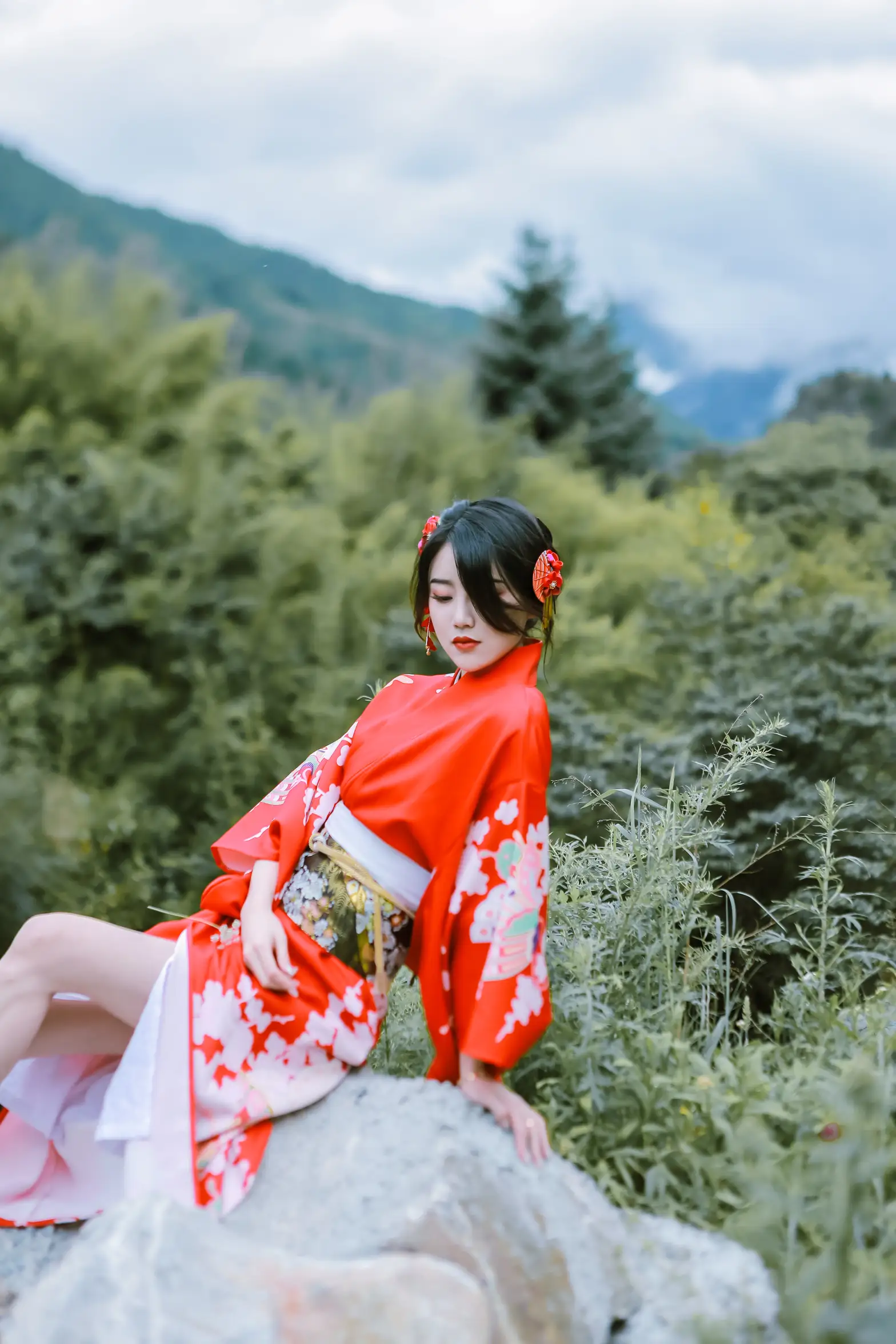 [艺图语] 2022.02.01 Vol.734 – 青山绿水间 婷婷#[23P]-9