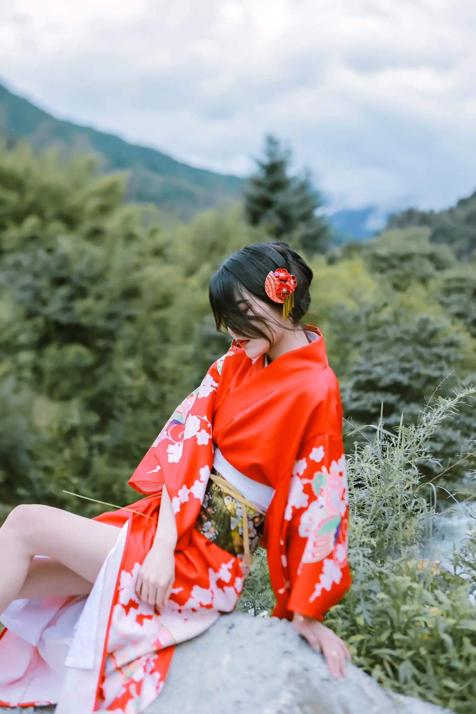 [艺图语] 2022.02.01 Vol.734 – 青山绿水间 婷婷#[23P]-1