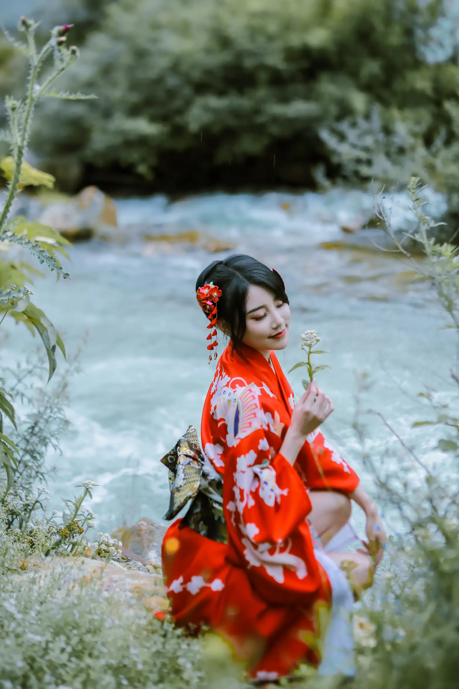 [艺图语] 2022.02.01 Vol.734 – 青山绿水间 婷婷#[23P]-3