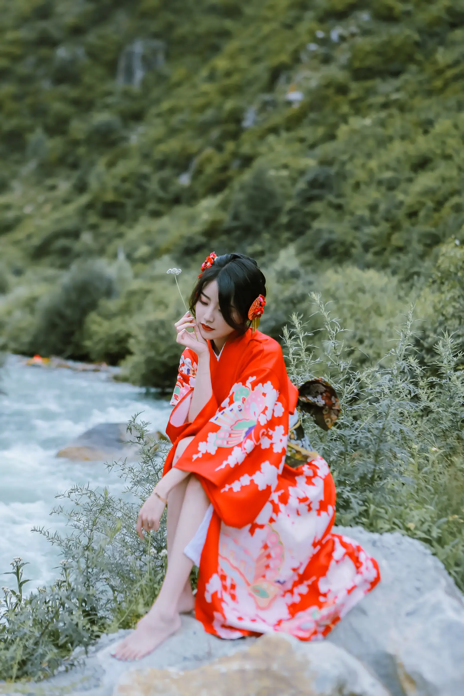 [艺图语] 2022.02.01 Vol.734 – 青山绿水间 婷婷#[23P]-3