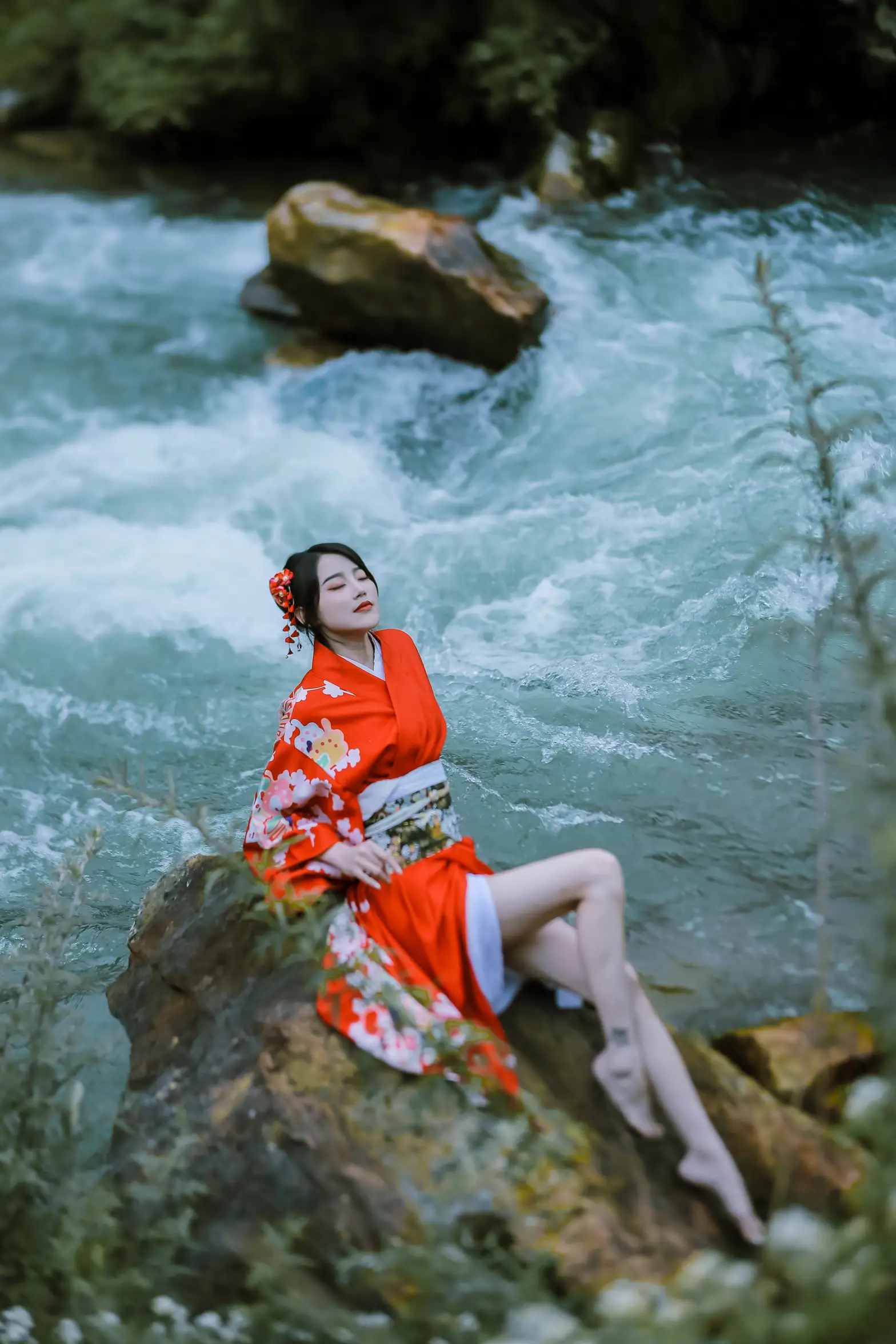 [艺图语] 2022.02.01 Vol.734 – 青山绿水间 婷婷#[23P]-6