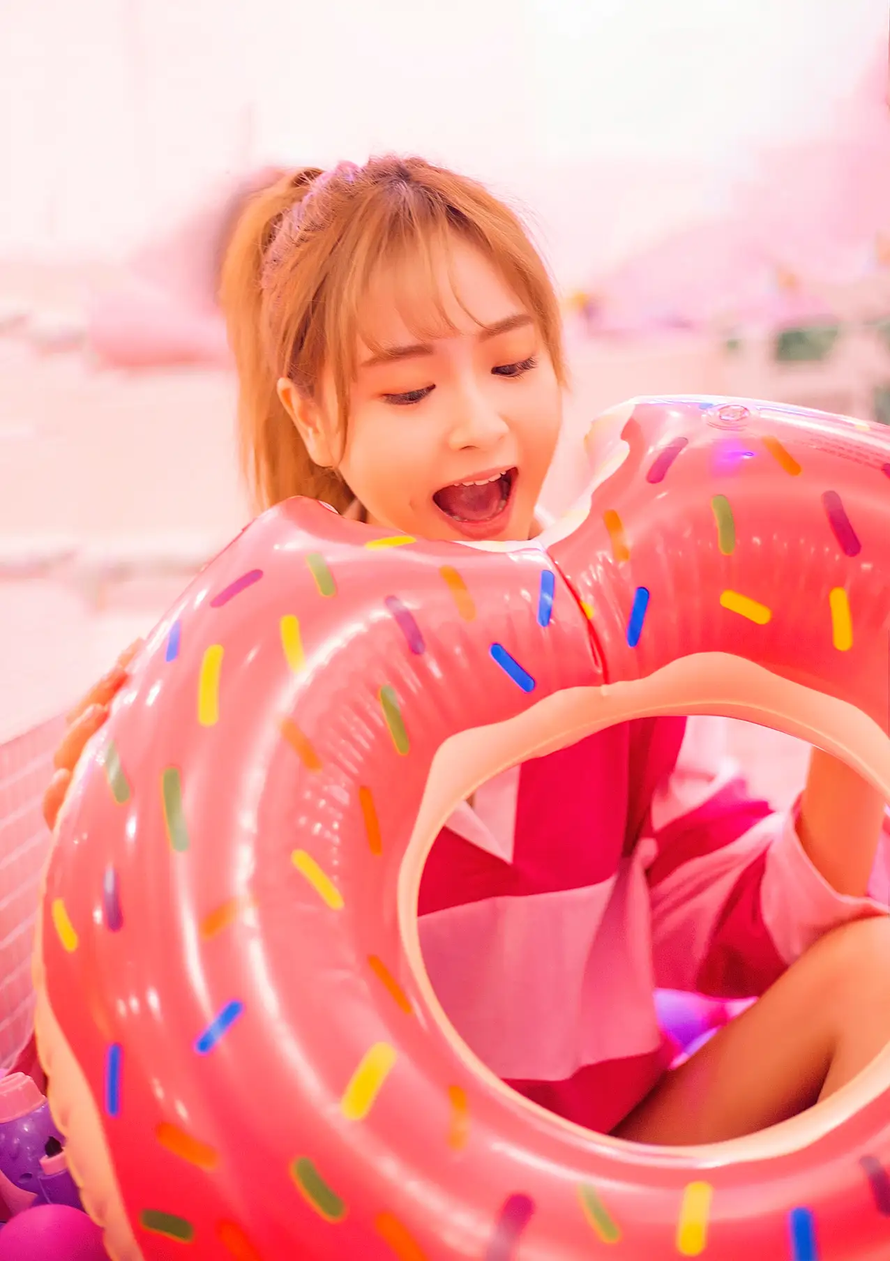 [艺图语] 2022.06.22 Vol.1253 – 粉色少女心 窦鹤鑫#[21P]-3