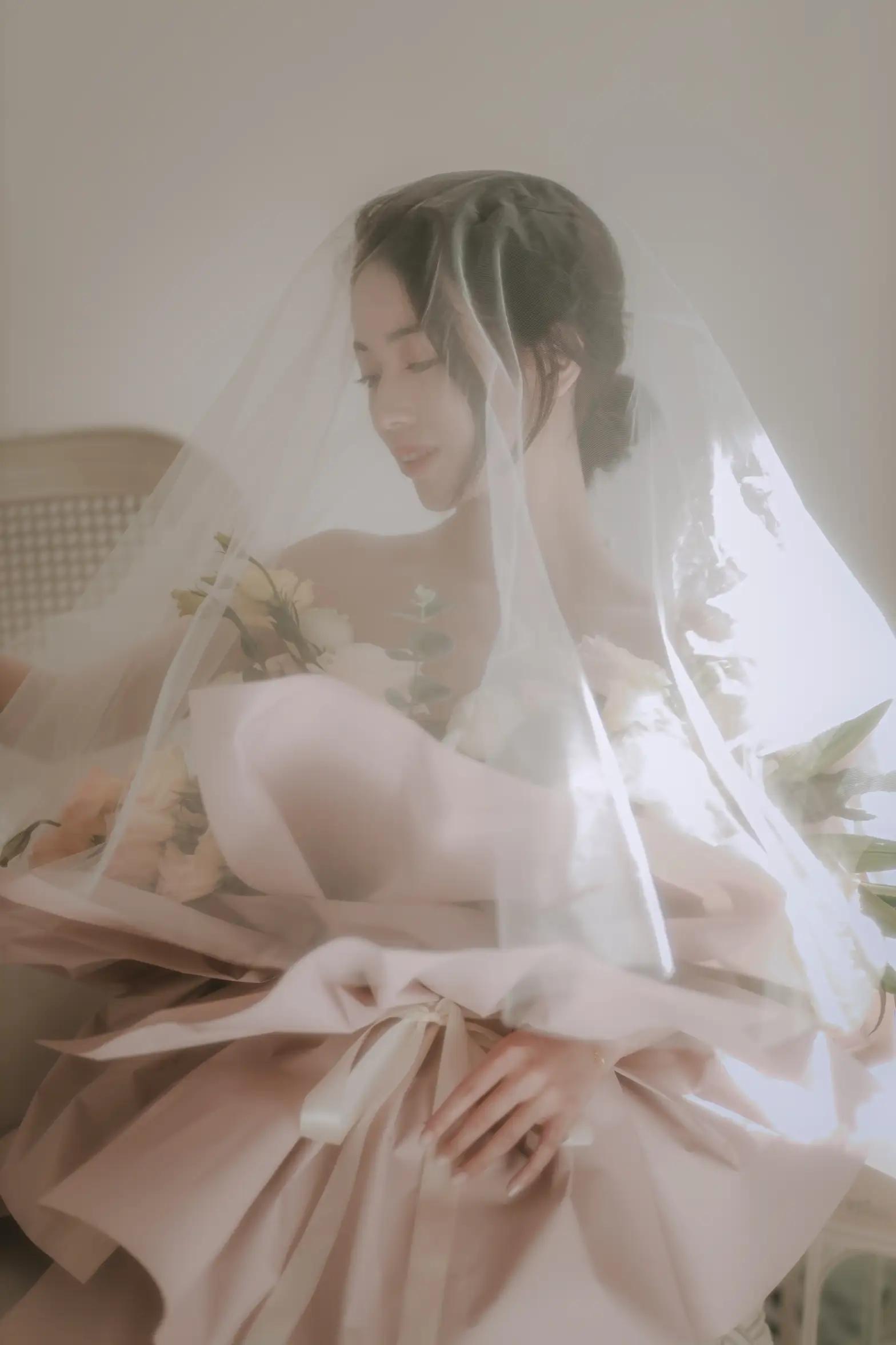 [艺图语] 2022.07.02 Vol.1353 – 花与少女 小朱#[36P]-5