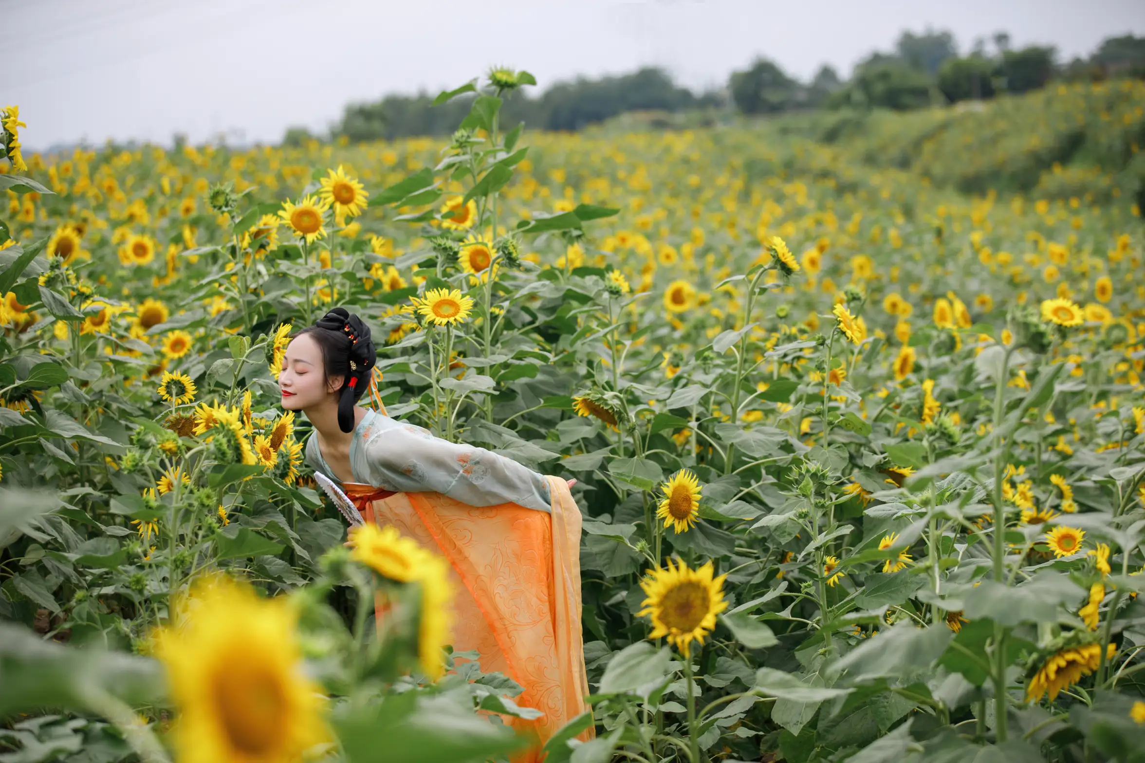 [艺图语] 2022.07.26 Vol.1543 – 向日葵 凌子兮#[22P]-3