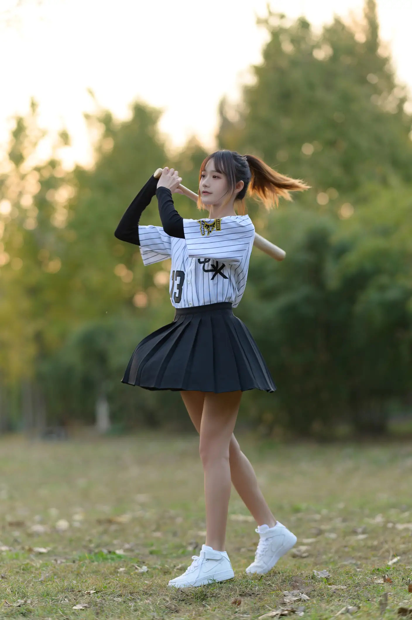 [艺图语] 2022.07.07 Vol.1401 – 棒球少女 兔子Zzz不吃胡萝卜#[37P]-10