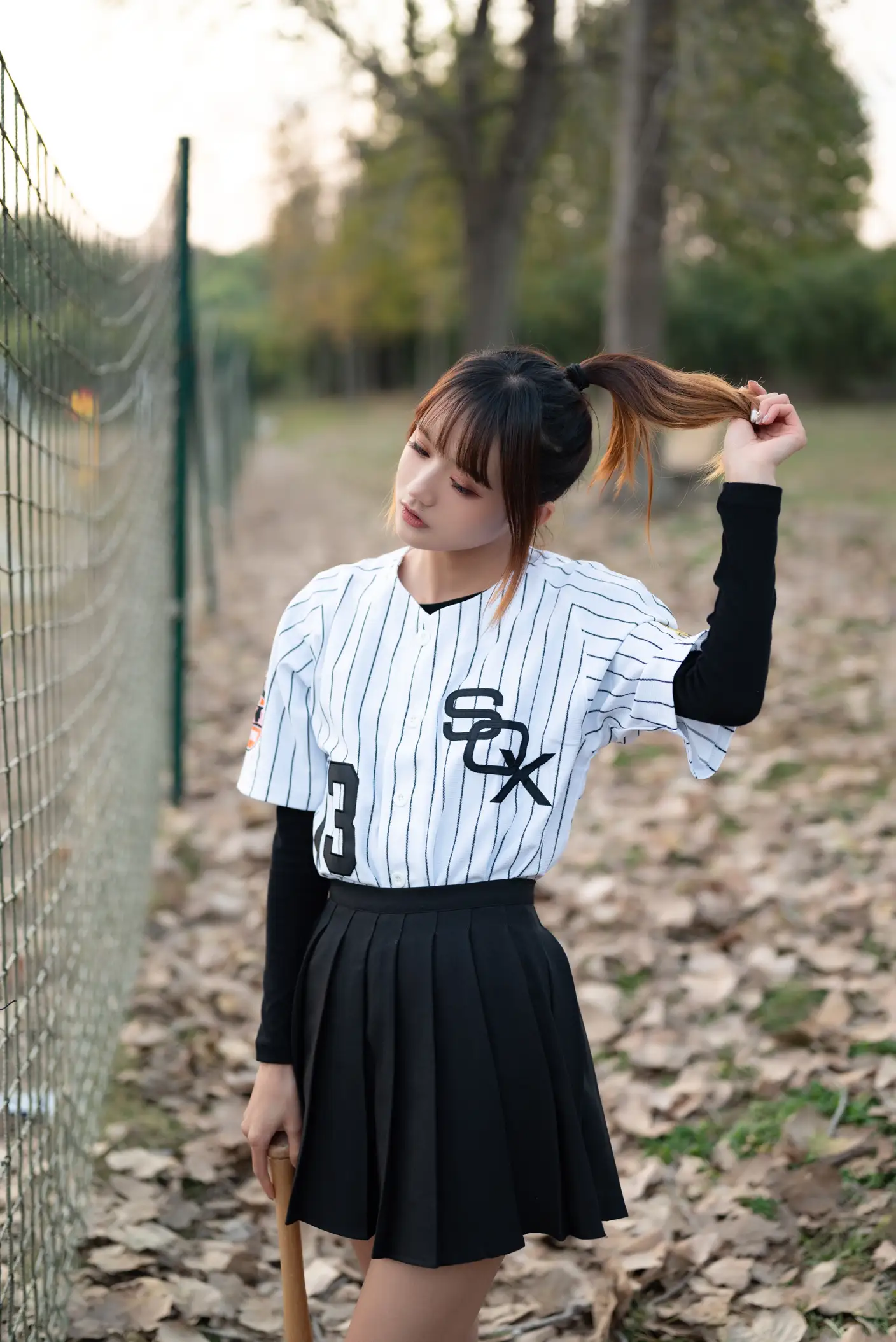 [艺图语] 2022.07.07 Vol.1401 – 棒球少女 兔子Zzz不吃胡萝卜#[37P]-6