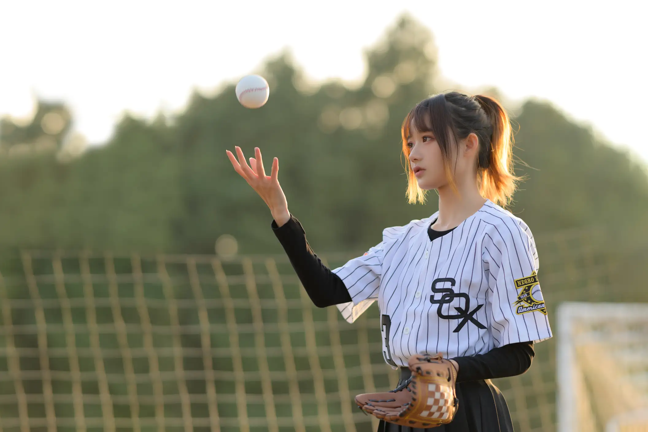 [艺图语] 2022.07.07 Vol.1401 – 棒球少女 兔子Zzz不吃胡萝卜#[37P]-5