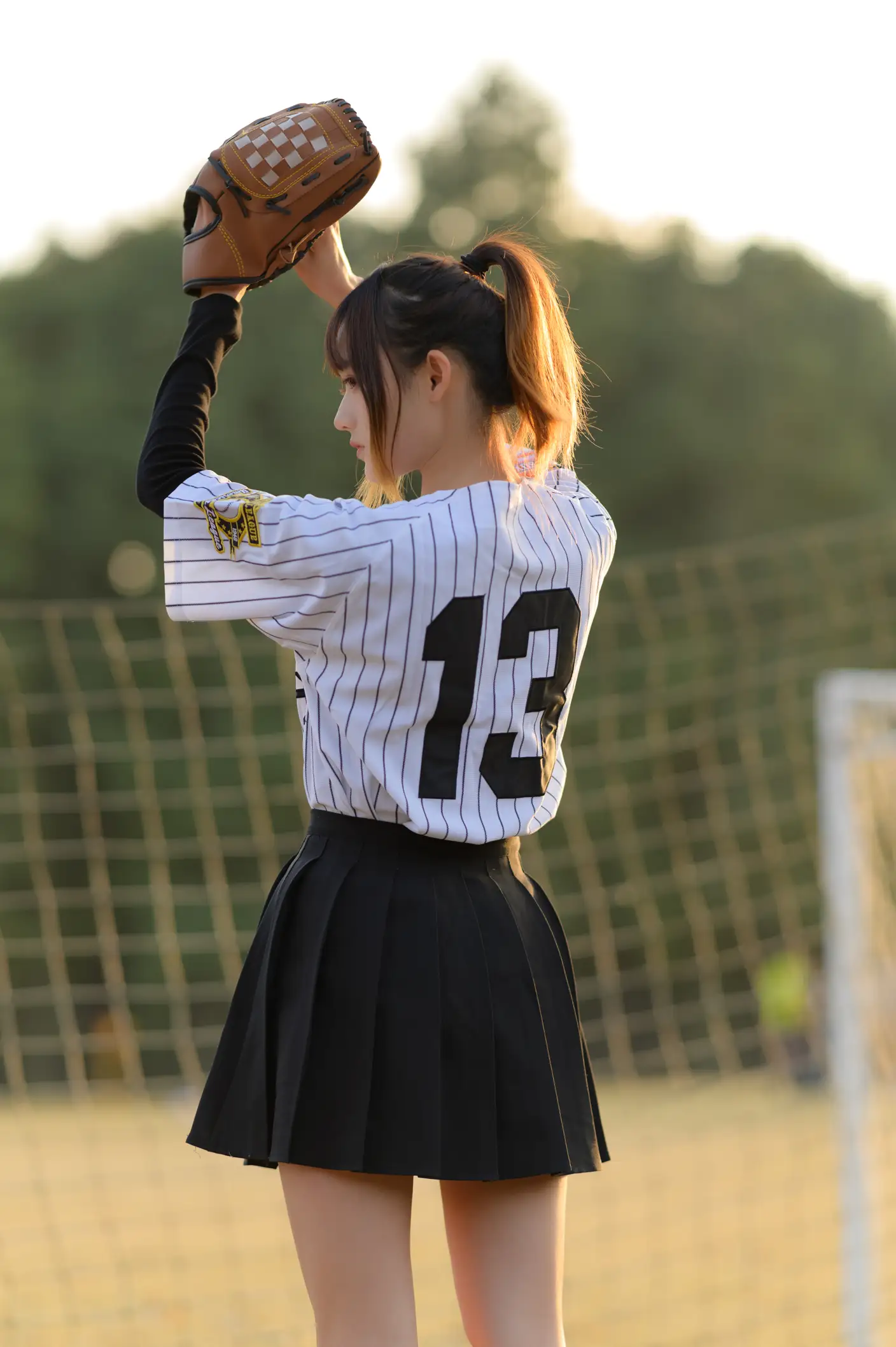 [艺图语] 2022.07.07 Vol.1401 – 棒球少女 兔子Zzz不吃胡萝卜#[37P]-7