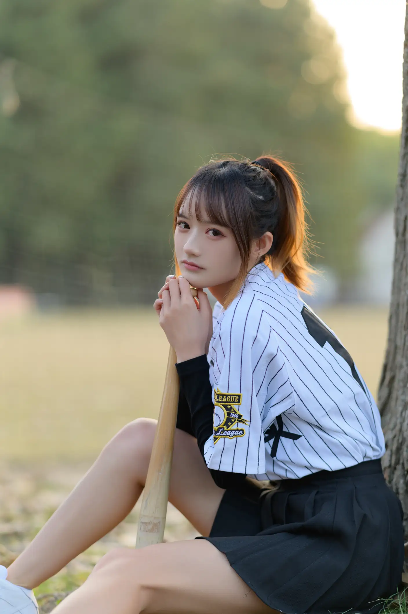 [艺图语] 2022.07.07 Vol.1401 – 棒球少女 兔子Zzz不吃胡萝卜#[37P]-7