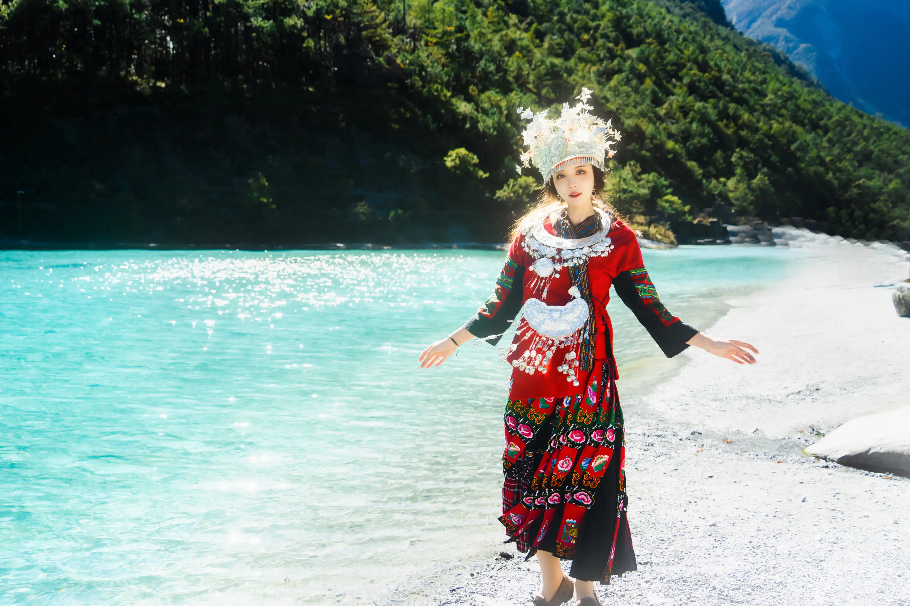 [艺图语] 2022.05.24 Vol.0968 – 蓝月谷少女 贰加六#[21P]-1