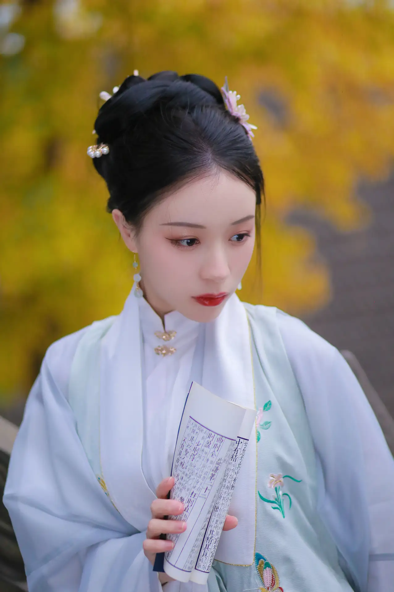 [艺图语] 2022.02.17 Vol.816 – 银杏歌 花泽阮阮#[35P]-3