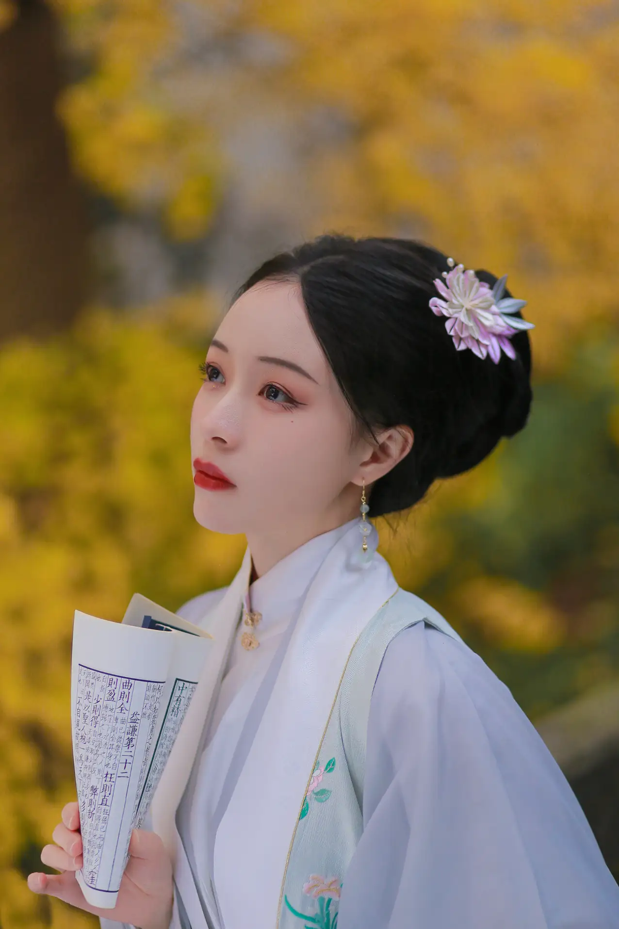 [艺图语] 2022.02.17 Vol.816 – 银杏歌 花泽阮阮#[35P]-6