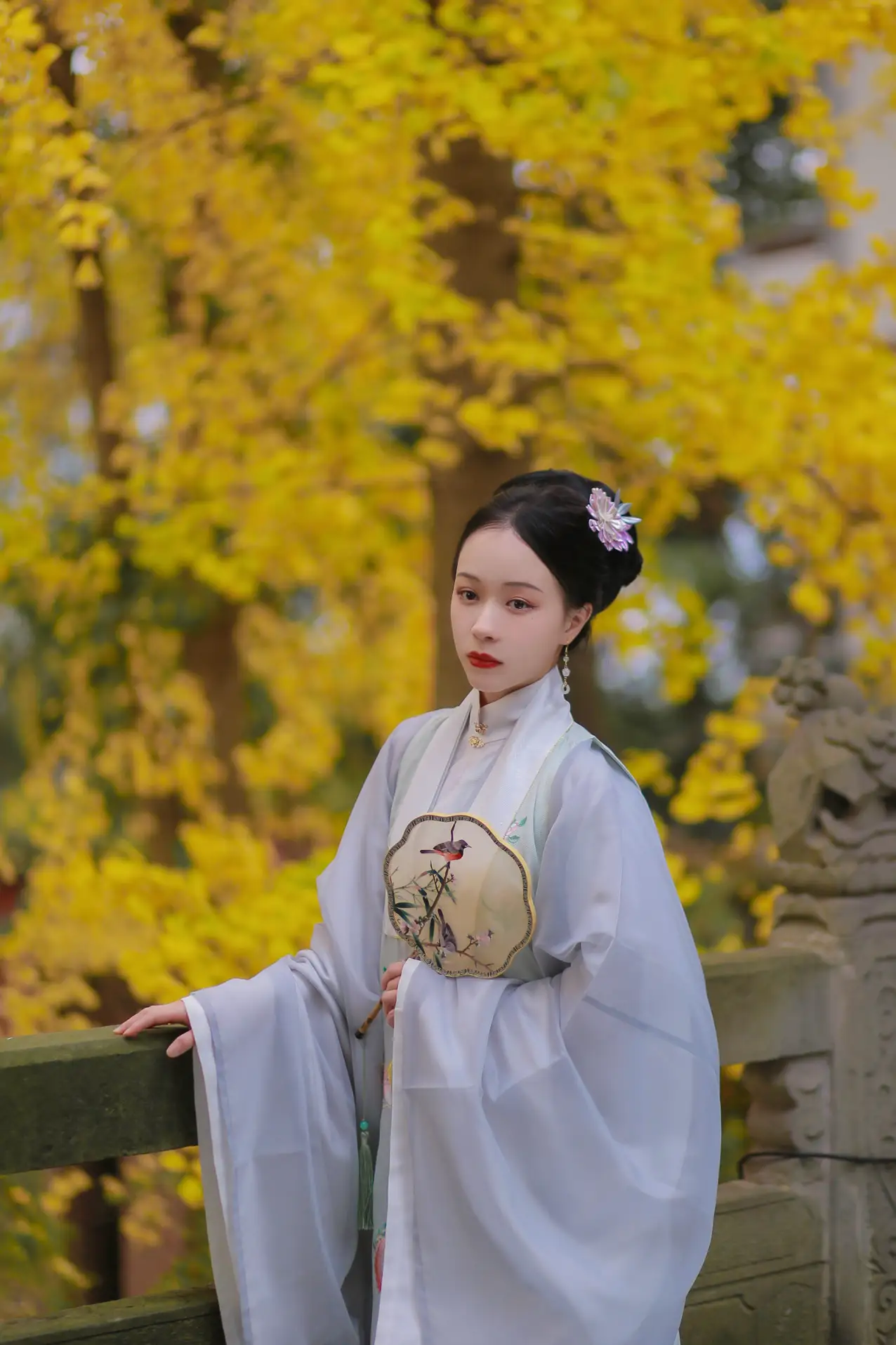 [艺图语] 2022.02.17 Vol.816 – 银杏歌 花泽阮阮#[35P]-2