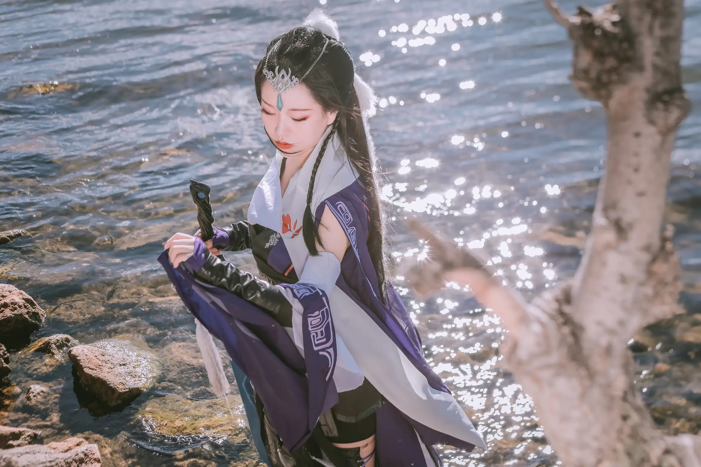 [艺图语] 2022.02.19 Vol.823 – 剑网三霸刀成女COS 知跃#[23P]-1