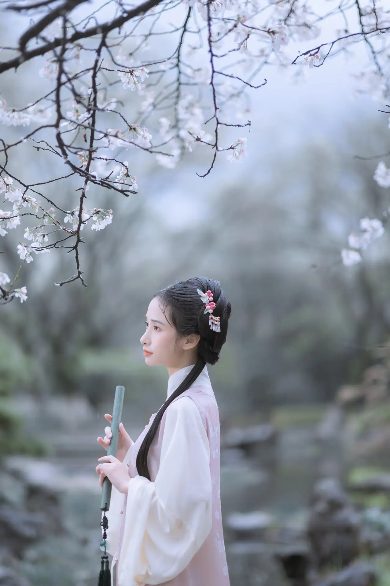 [艺图语] 2022.05.25 Vol.0984 – 雨樱花 眸小妖#[46P]-2