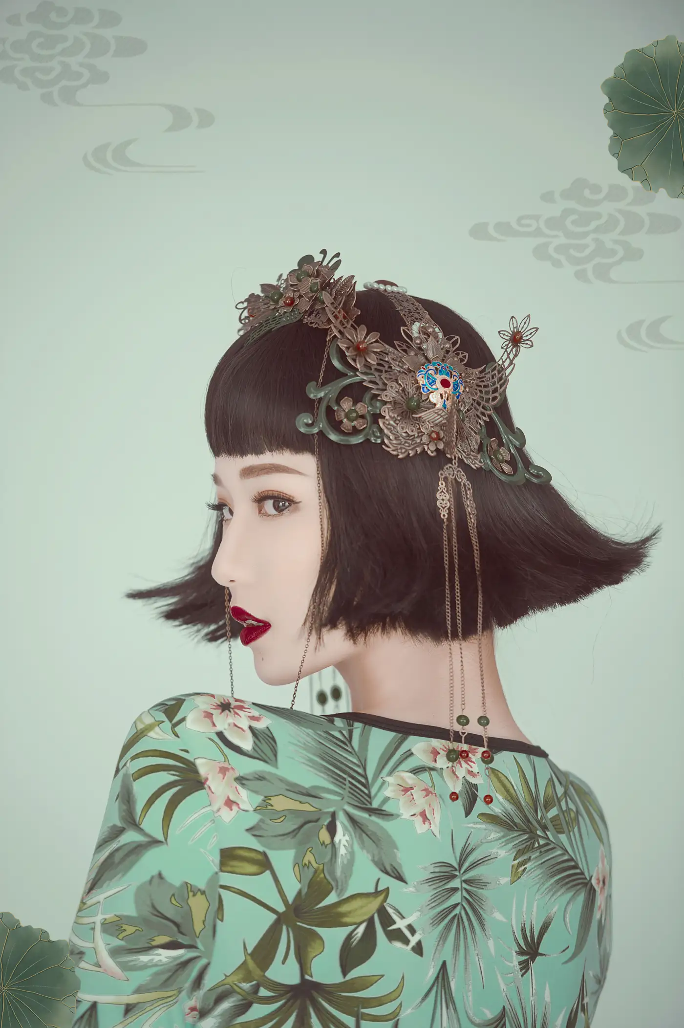 [艺图语] 2022.02.08 Vol.768 – 复古创意旗袍 悦宝#[22P]-6