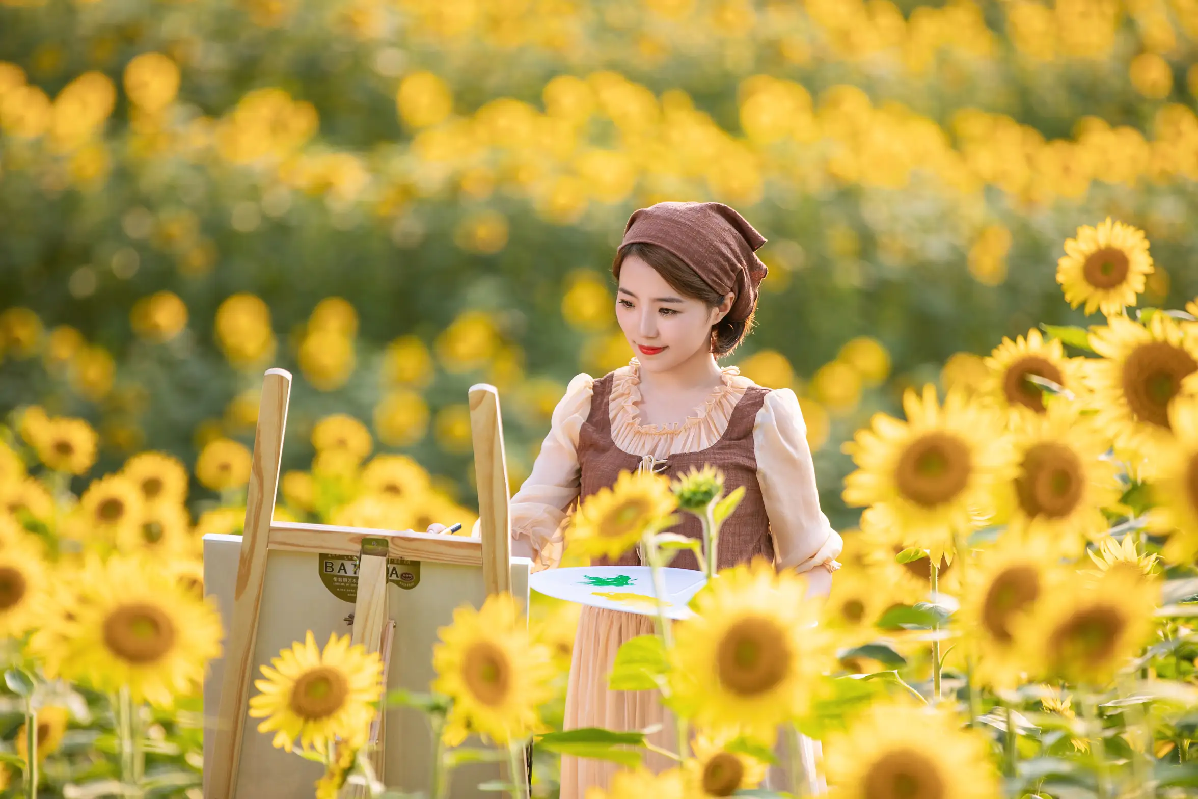 [艺图语] 2022.09.17 Vol.1976 – 误入梵高的油画世界 冬琴#[23P]-9