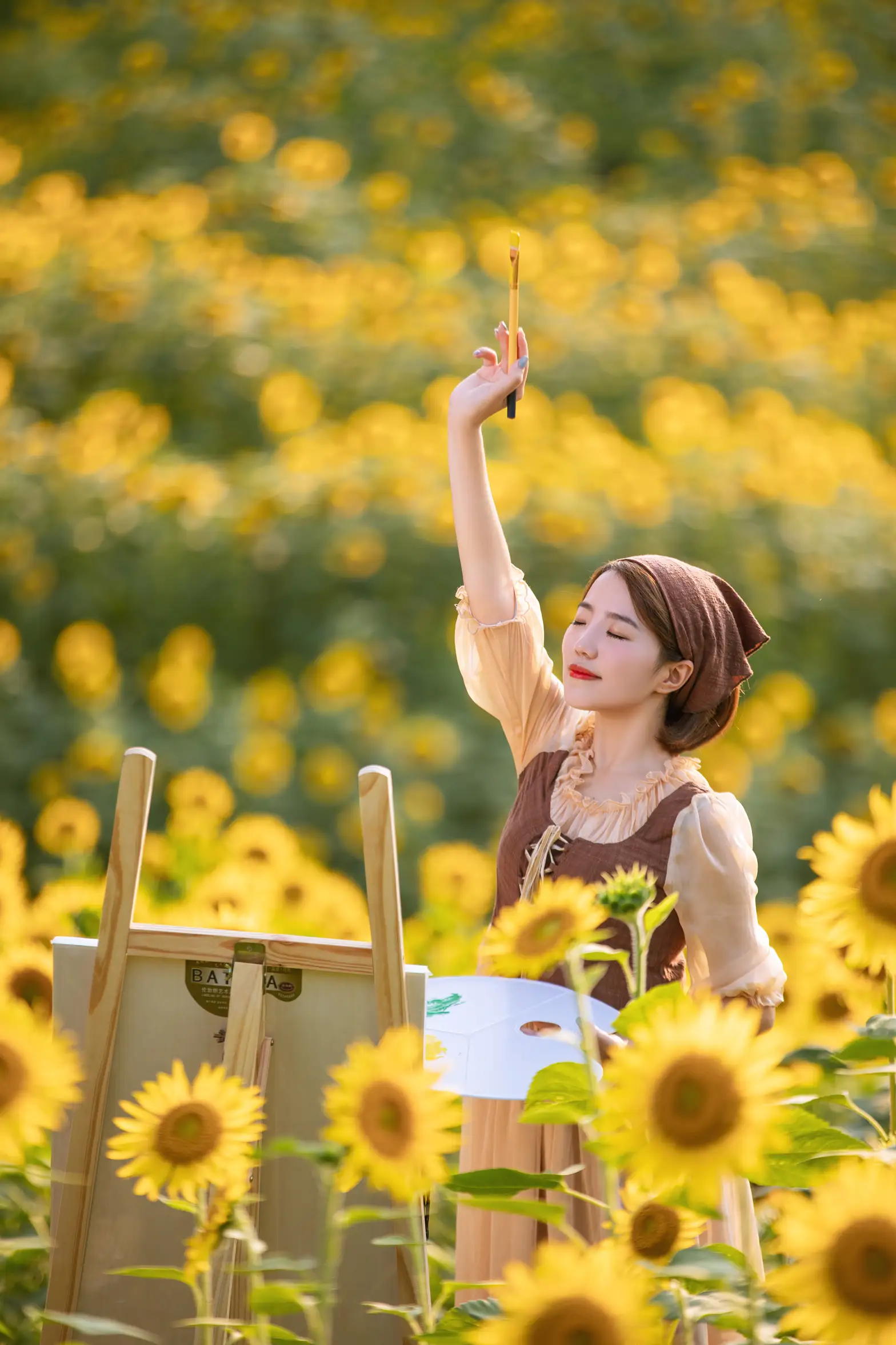 [艺图语] 2022.09.17 Vol.1976 – 误入梵高的油画世界 冬琴#[23P]-10