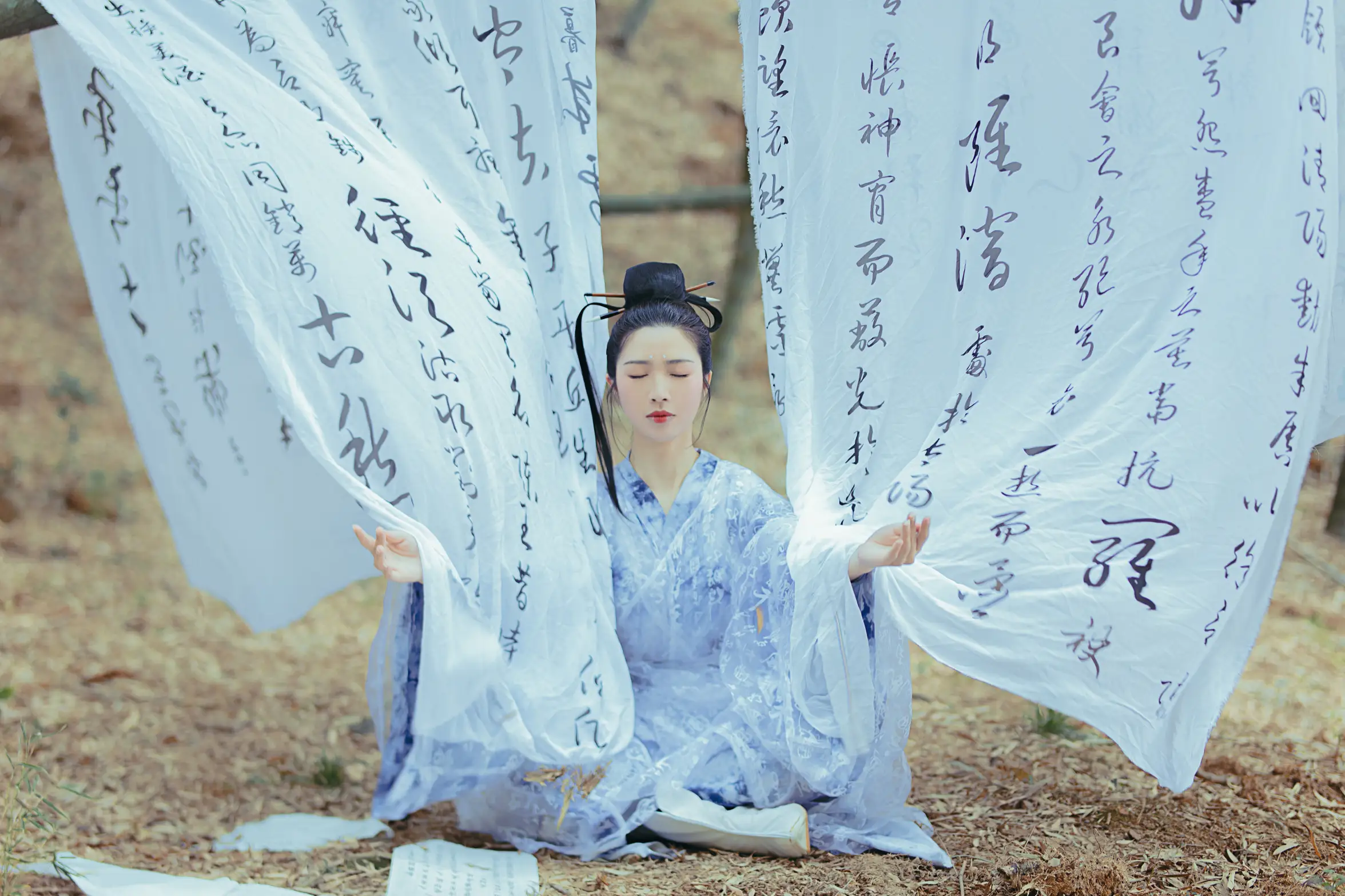 [艺图语] 2022.08.24 Vol.1776 – 笔仙 君心蓝#[22P]-5