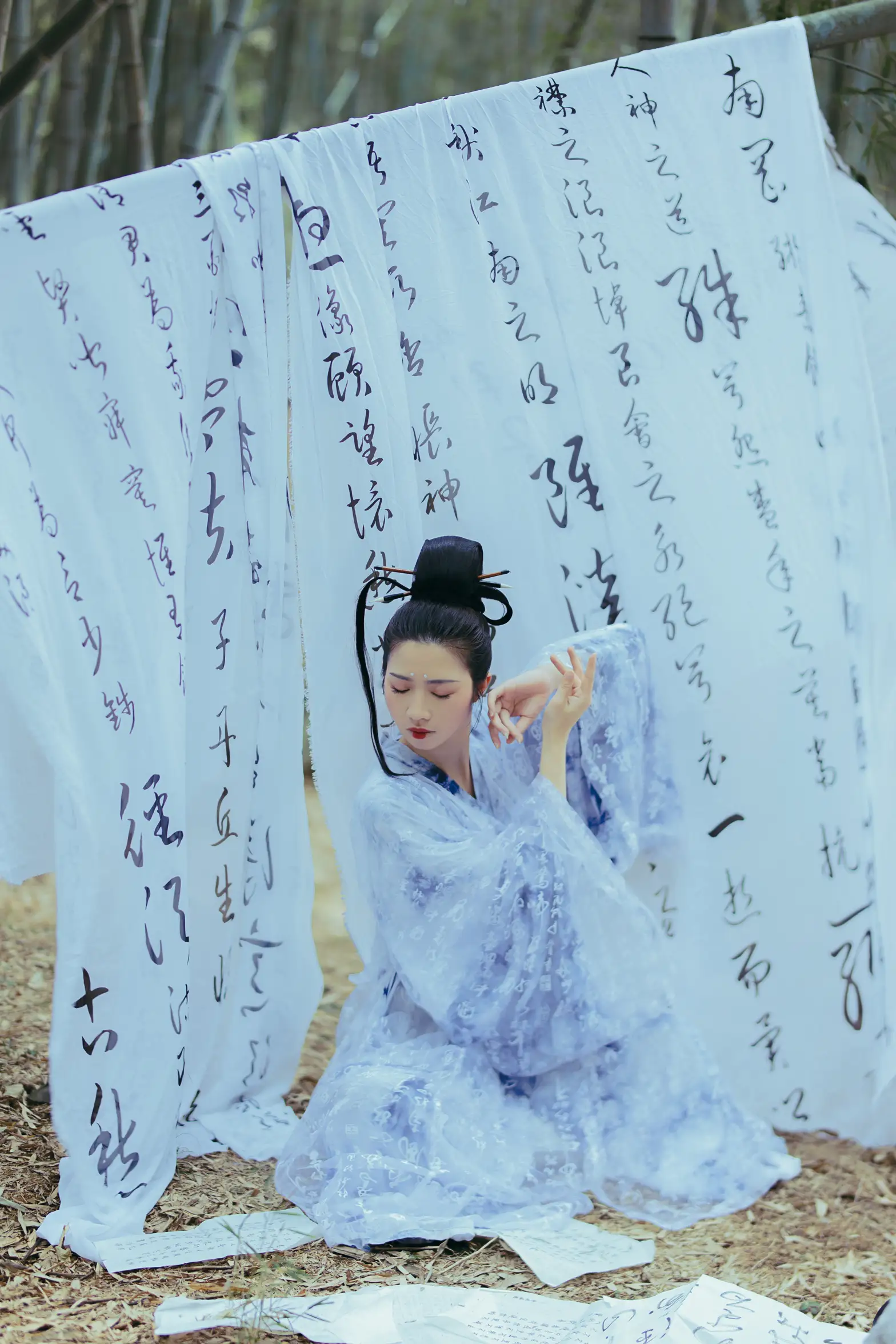 [艺图语] 2022.08.24 Vol.1776 – 笔仙 君心蓝#[22P]-6