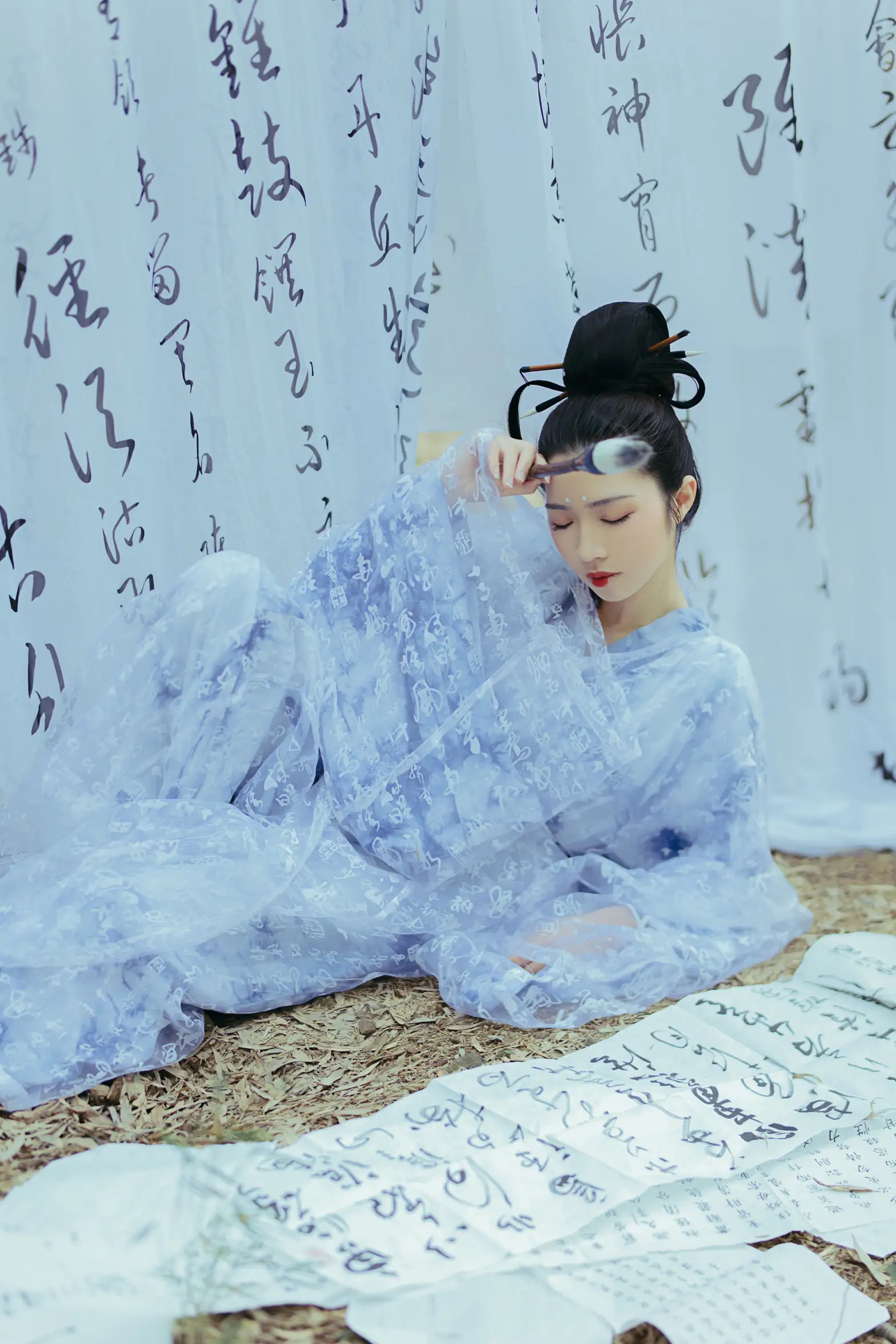 [艺图语] 2022.08.24 Vol.1776 – 笔仙 君心蓝#[22P]-10