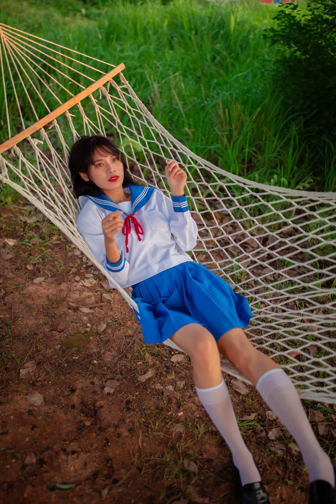 [艺图语] 2022.02.02 Vol.741 – JK少女 一只橙子#[48P]-1