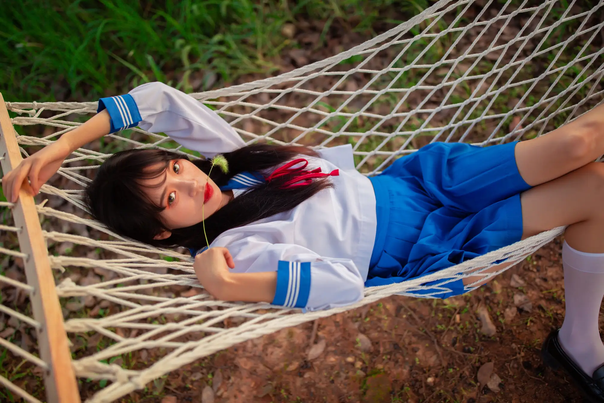 [艺图语] 2022.02.02 Vol.741 – JK少女 一只橙子#[48P]-3