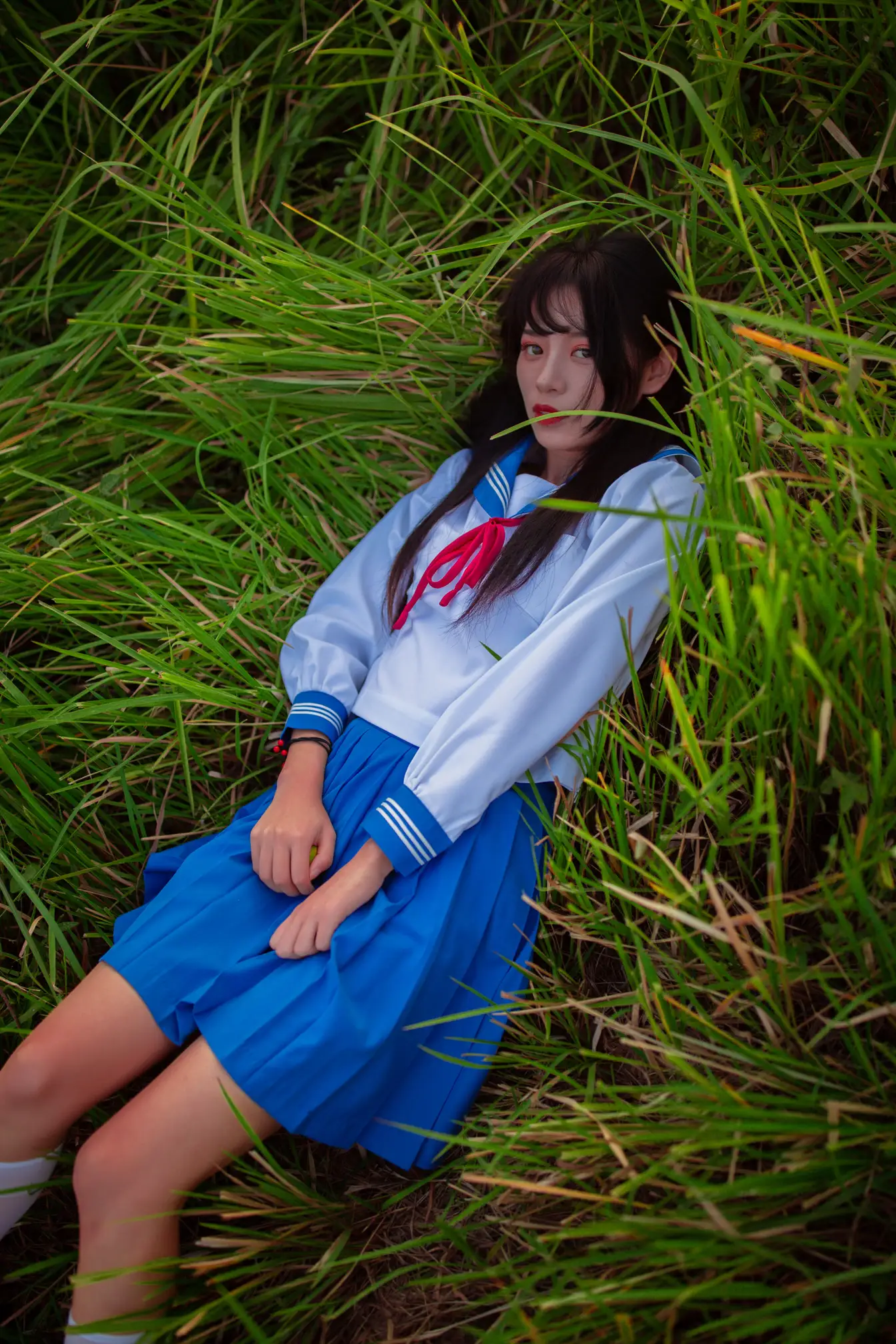 [艺图语] 2022.02.02 Vol.741 – JK少女 一只橙子#[48P]-4