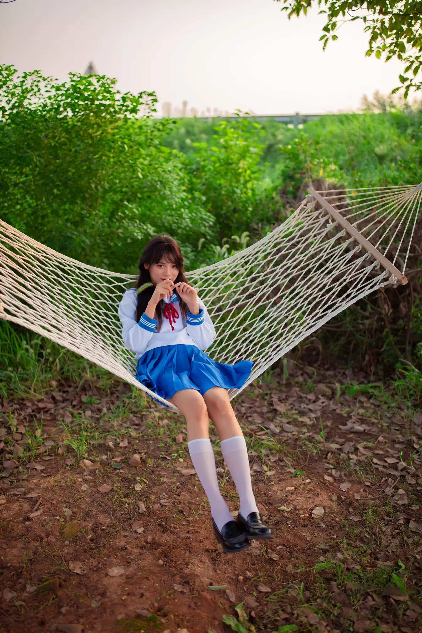 [艺图语] 2022.02.02 Vol.741 – JK少女 一只橙子#[48P]-5
