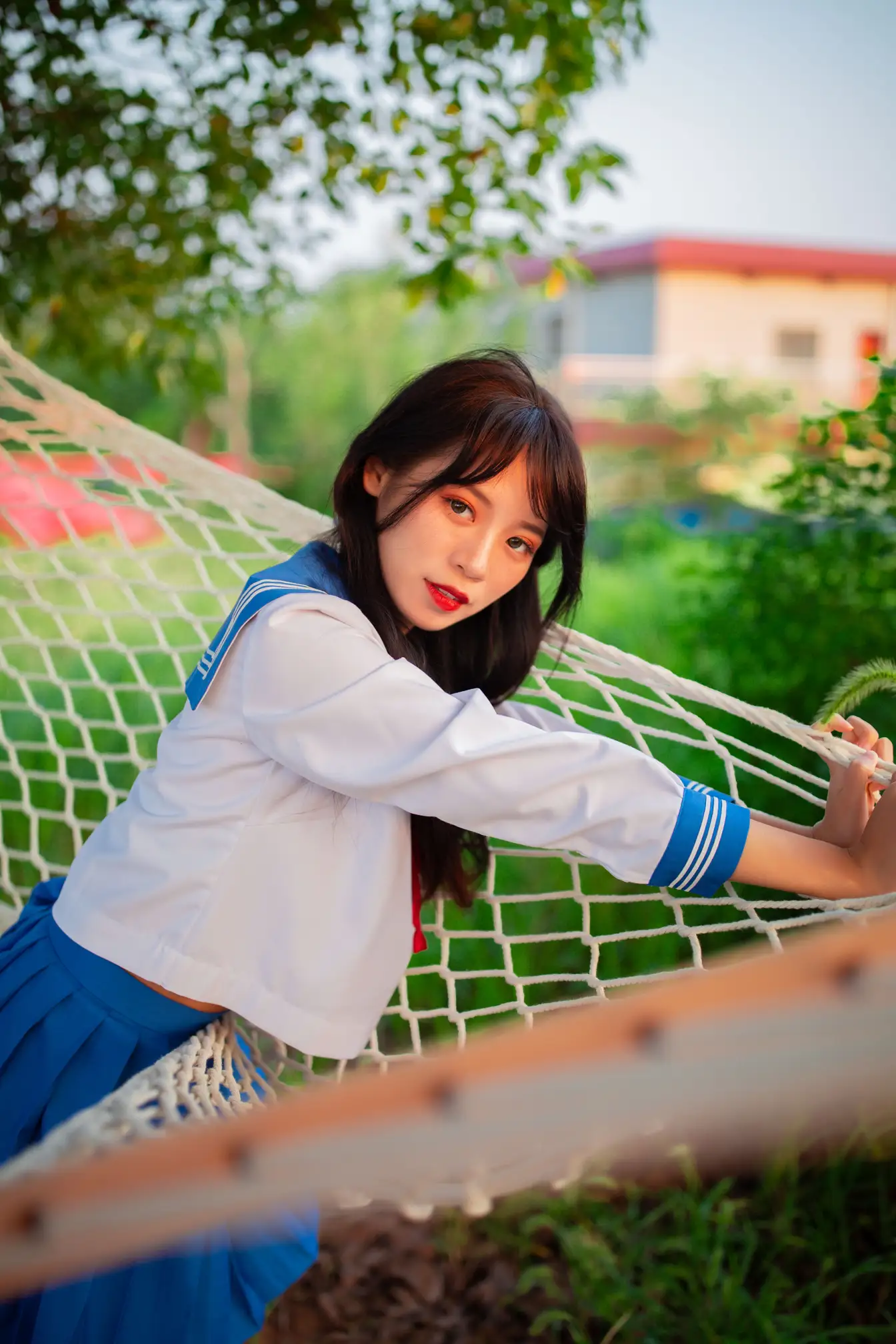 [艺图语] 2022.02.02 Vol.741 – JK少女 一只橙子#[48P]-1