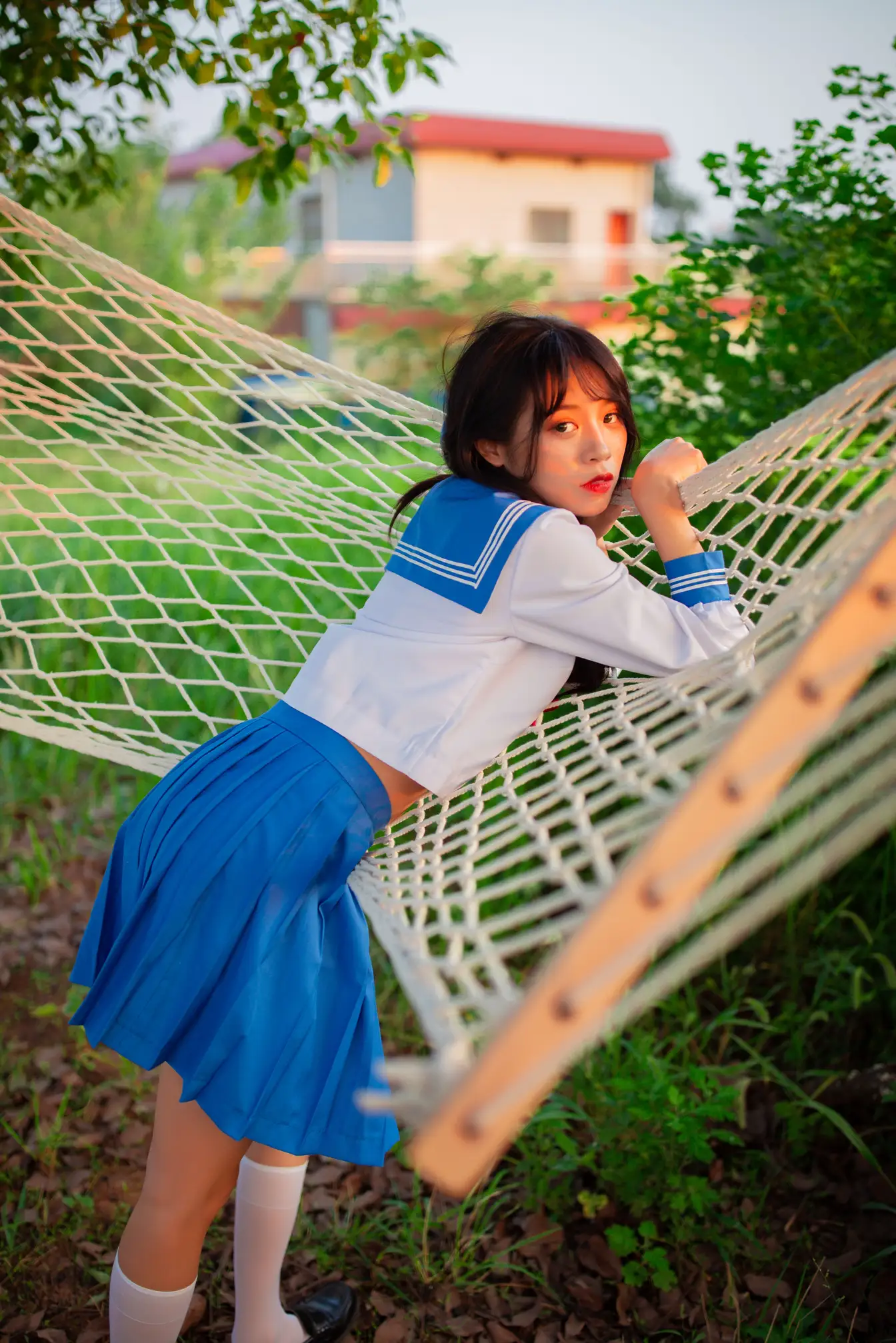 [艺图语] 2022.02.02 Vol.741 – JK少女 一只橙子#[48P]-2