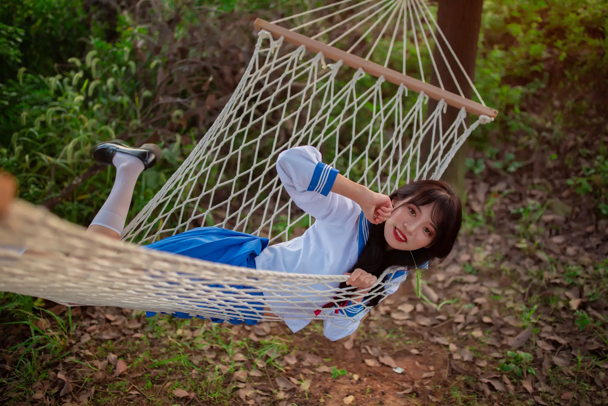 [艺图语] 2022.02.02 Vol.741 – JK少女 一只橙子#[48P]-8
